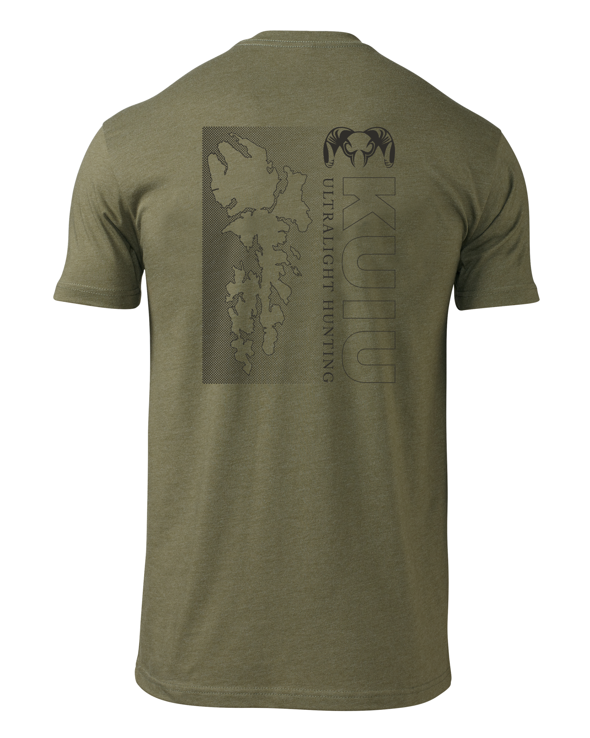 KUIU Island Fade T-Shirt | Military Green