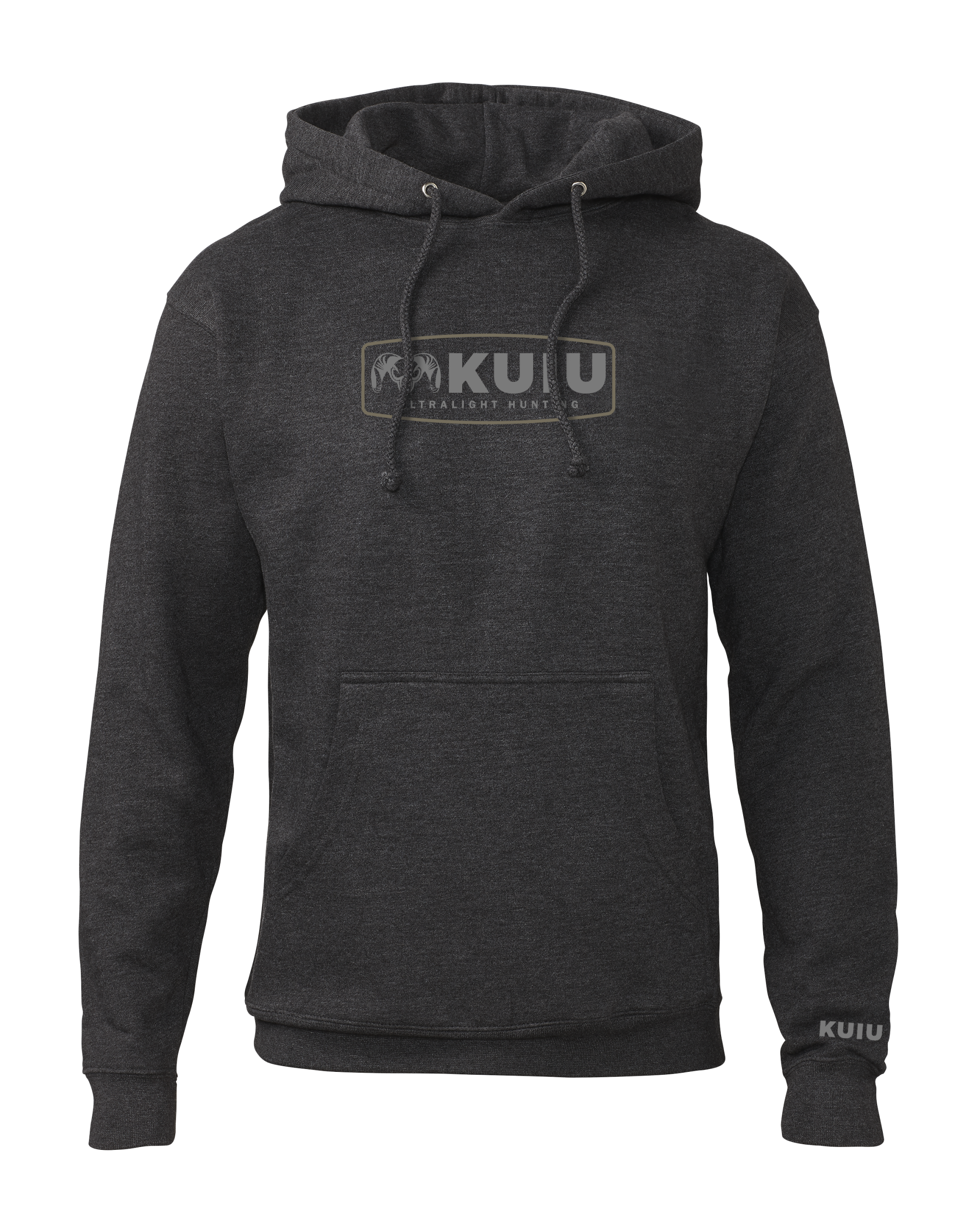 KUIU Outlined Patch Hoodie | Charcoal