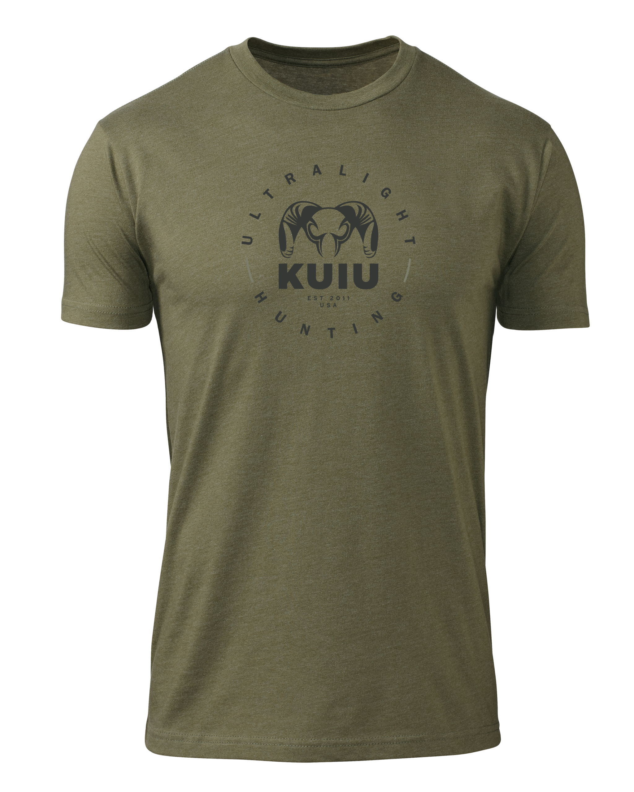 KUIU Ultralight Hunting Circle T-Shirt | Military Green