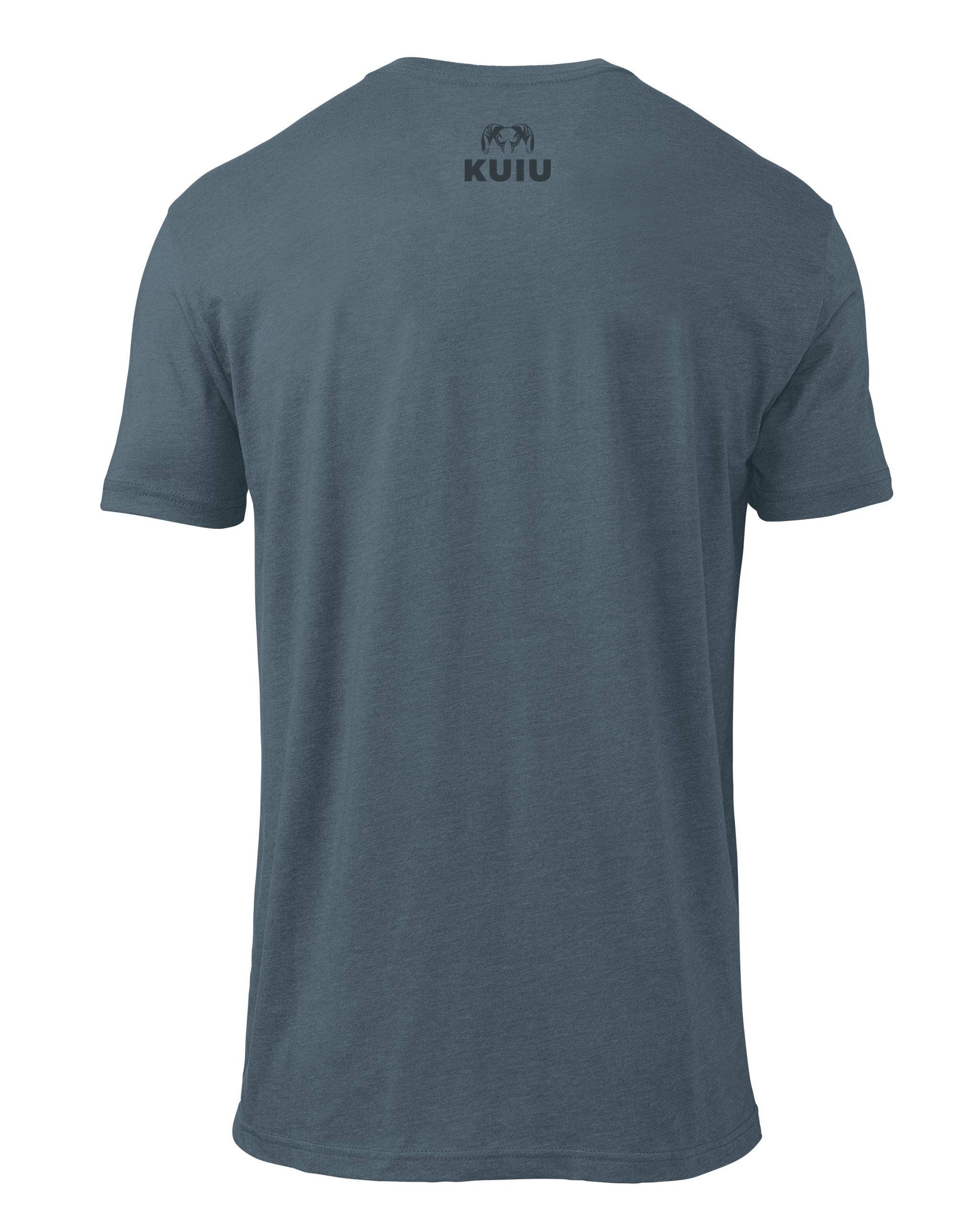 KUIU Stacked Chest Logo T-Shirt | Indigo - Image 2