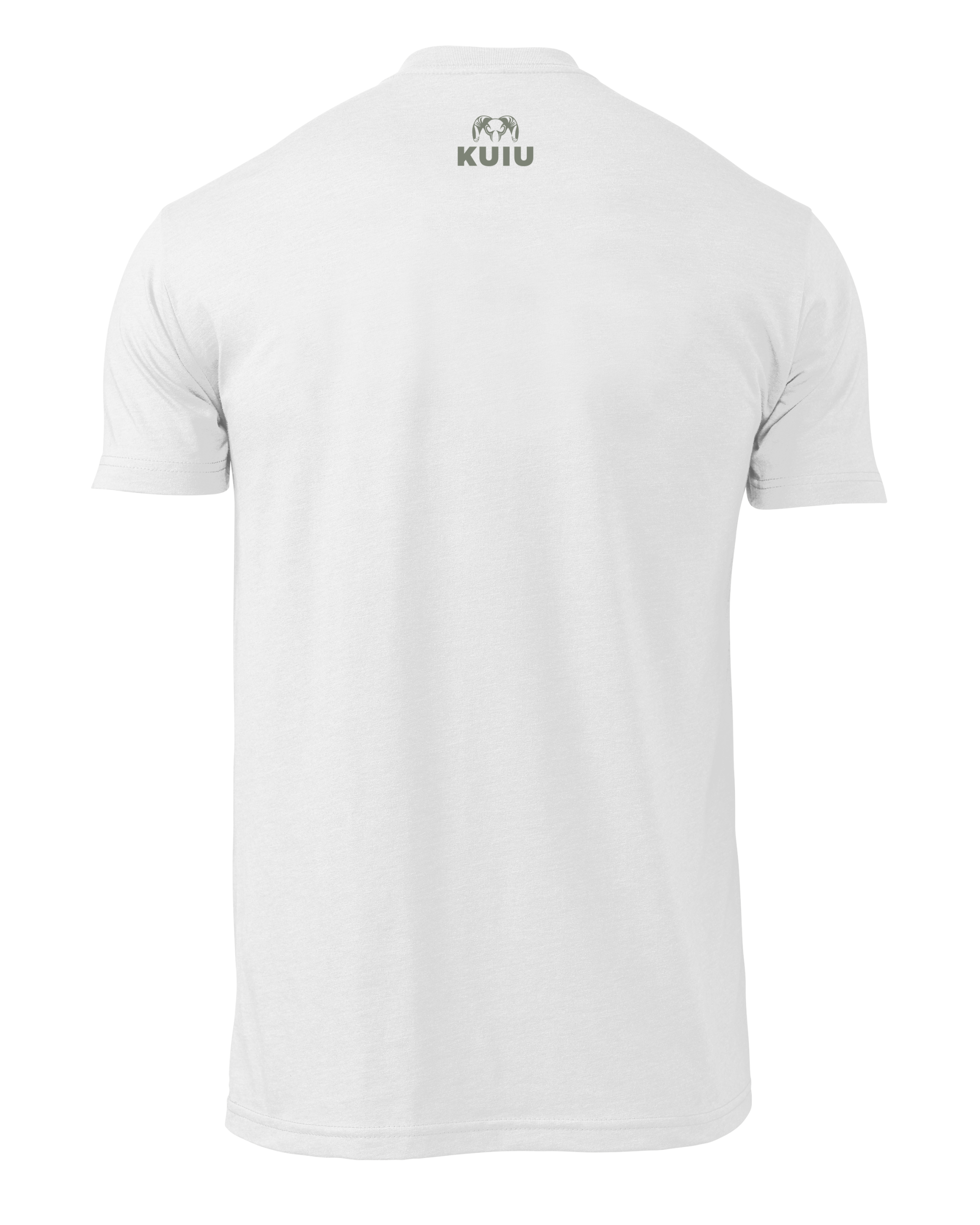 KUIU Stacked Chest Logo T-Shirt | White - Image 2