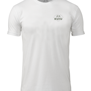 KUIU Stacked Chest Logo T-Shirt | White
