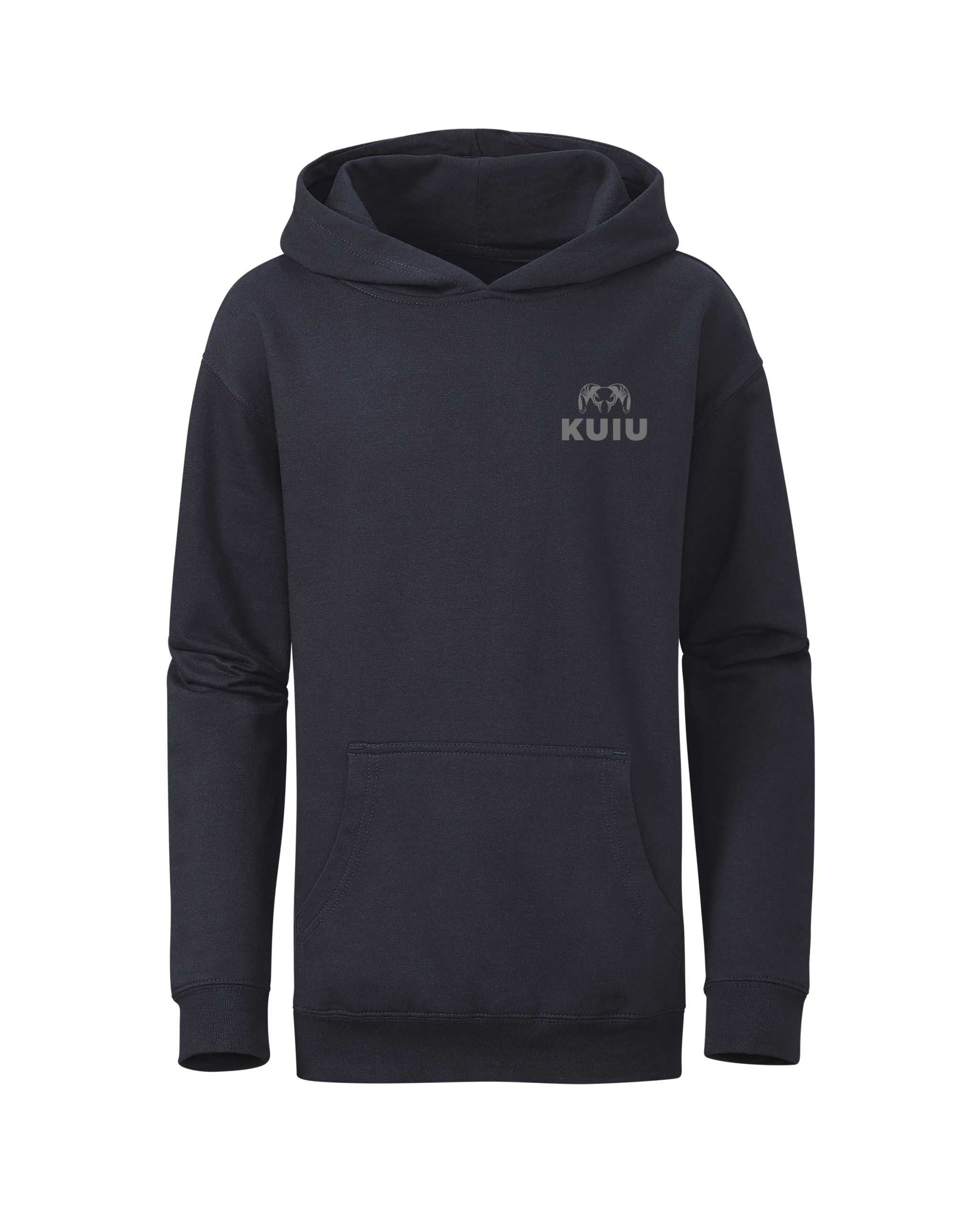 KUIU Youth Topo Back Logo Hoodie | Navy - Image 2