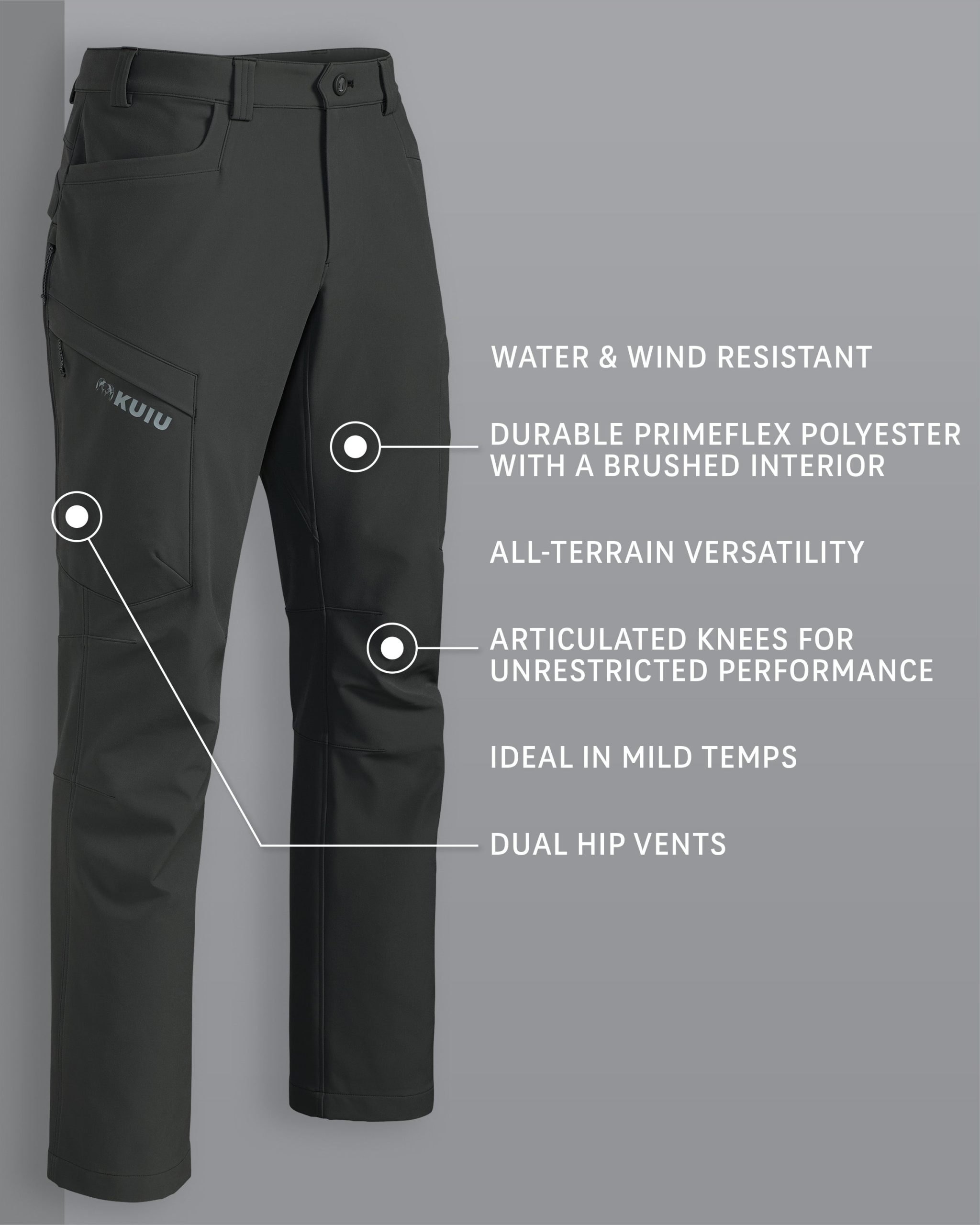 Attack Pant | Dark Gunmetal - Image 2