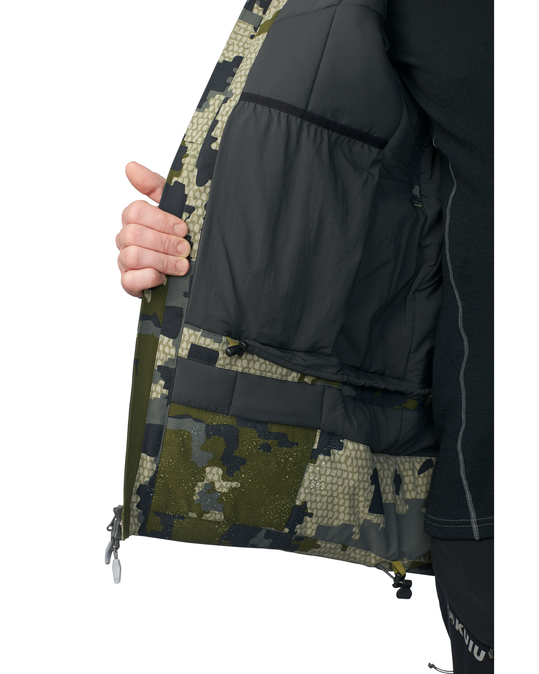KUIU Kutana Gale Force Hooded Jacket | Verde - Image 7