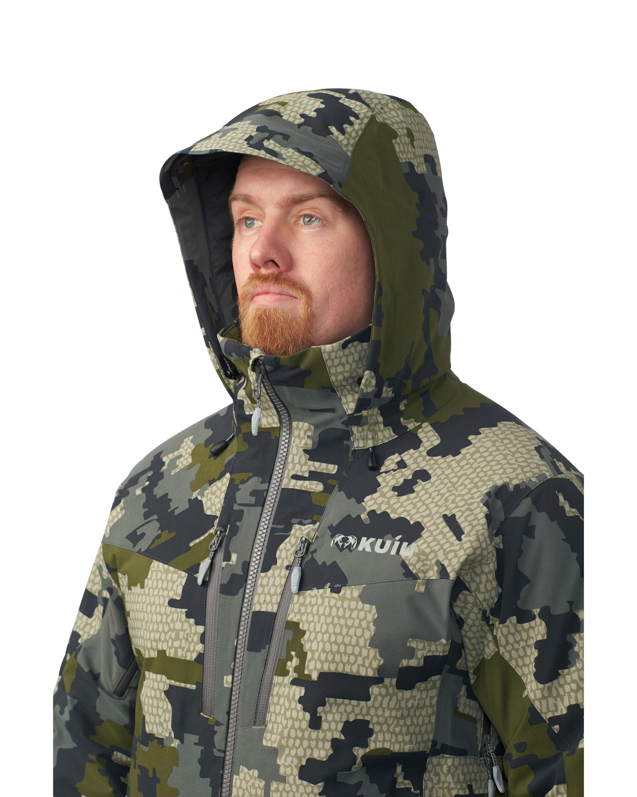 KUIU Kutana Gale Force Hooded Jacket | Verde - Image 5