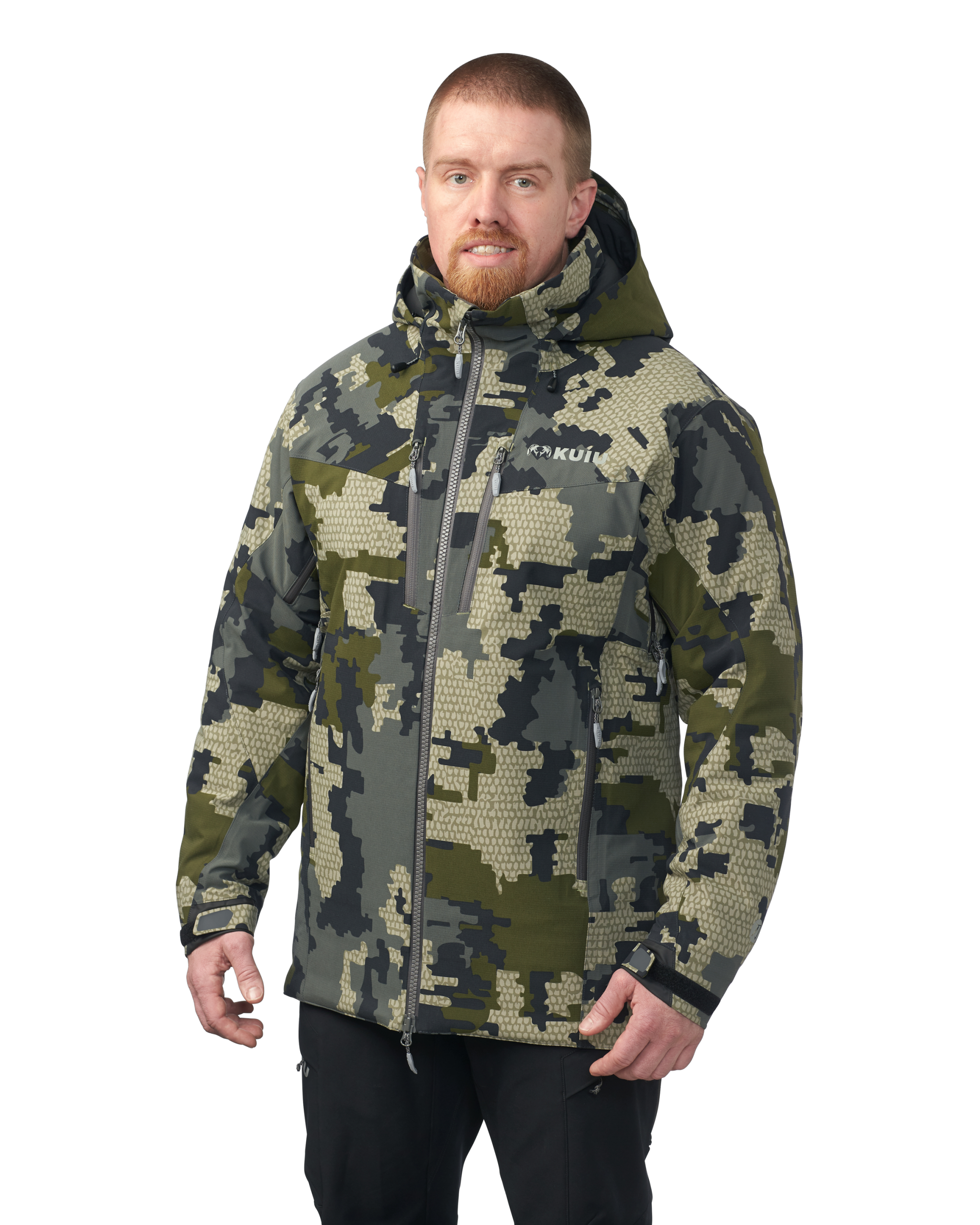 KUIU Kutana Gale Force Hooded Jacket | Verde - Image 4