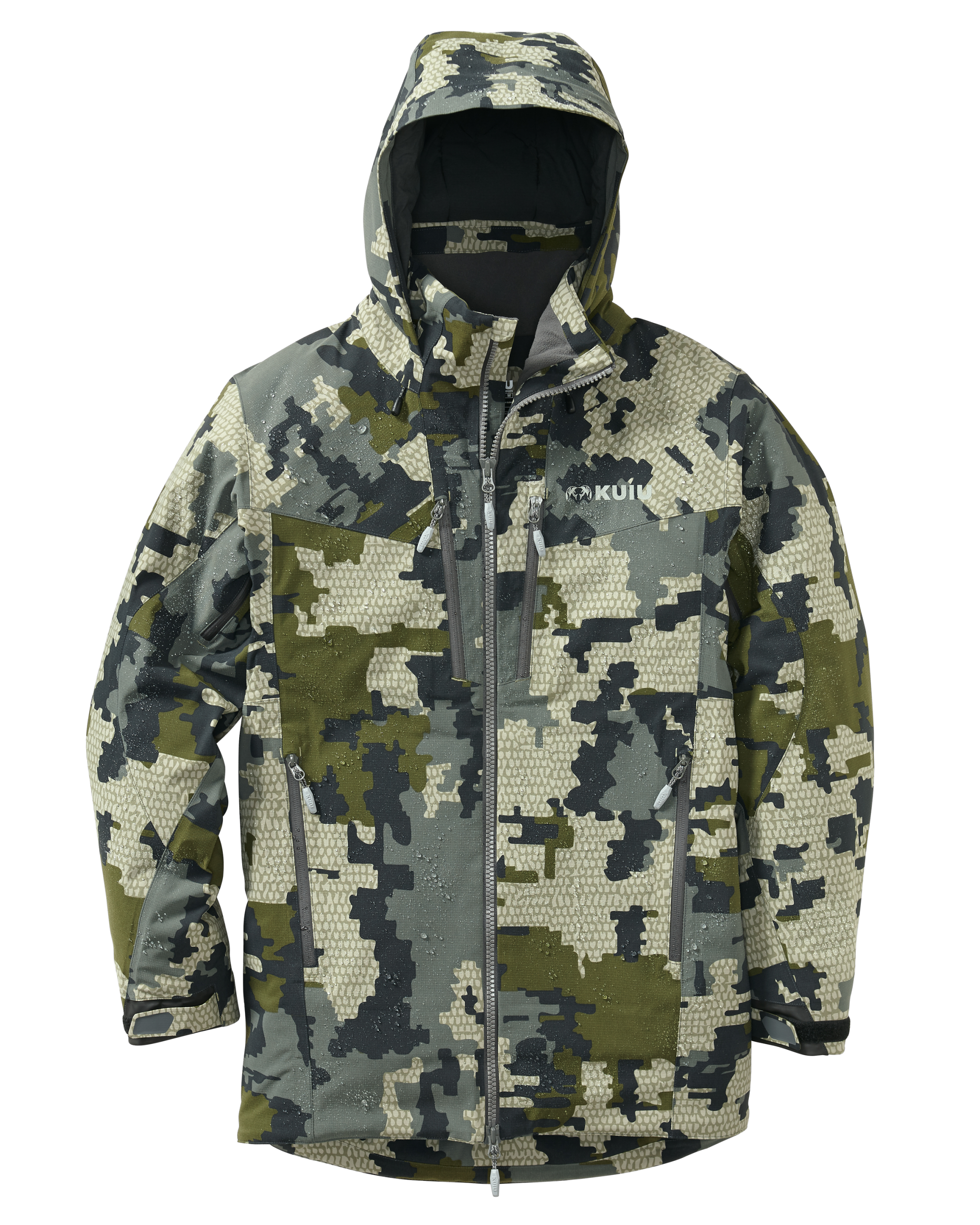 KUIU Kutana Gale Force Hooded Jacket | Verde - Image 2