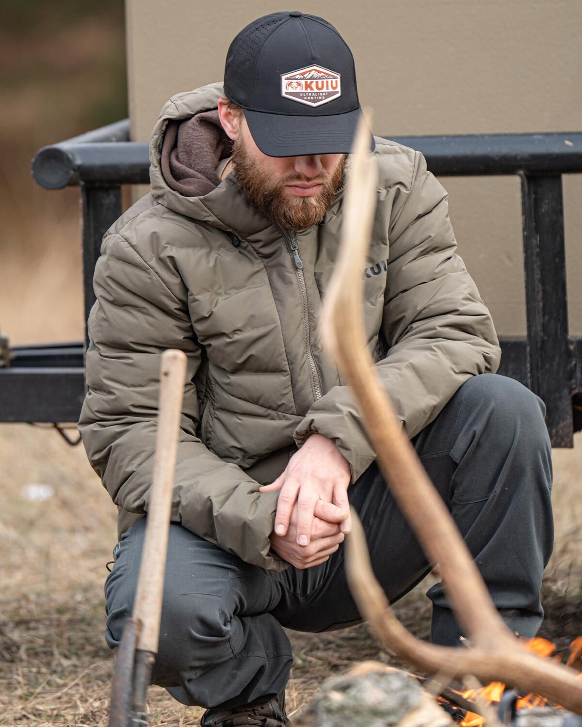 Elements Hooded Jacket | Carbon - Image 6