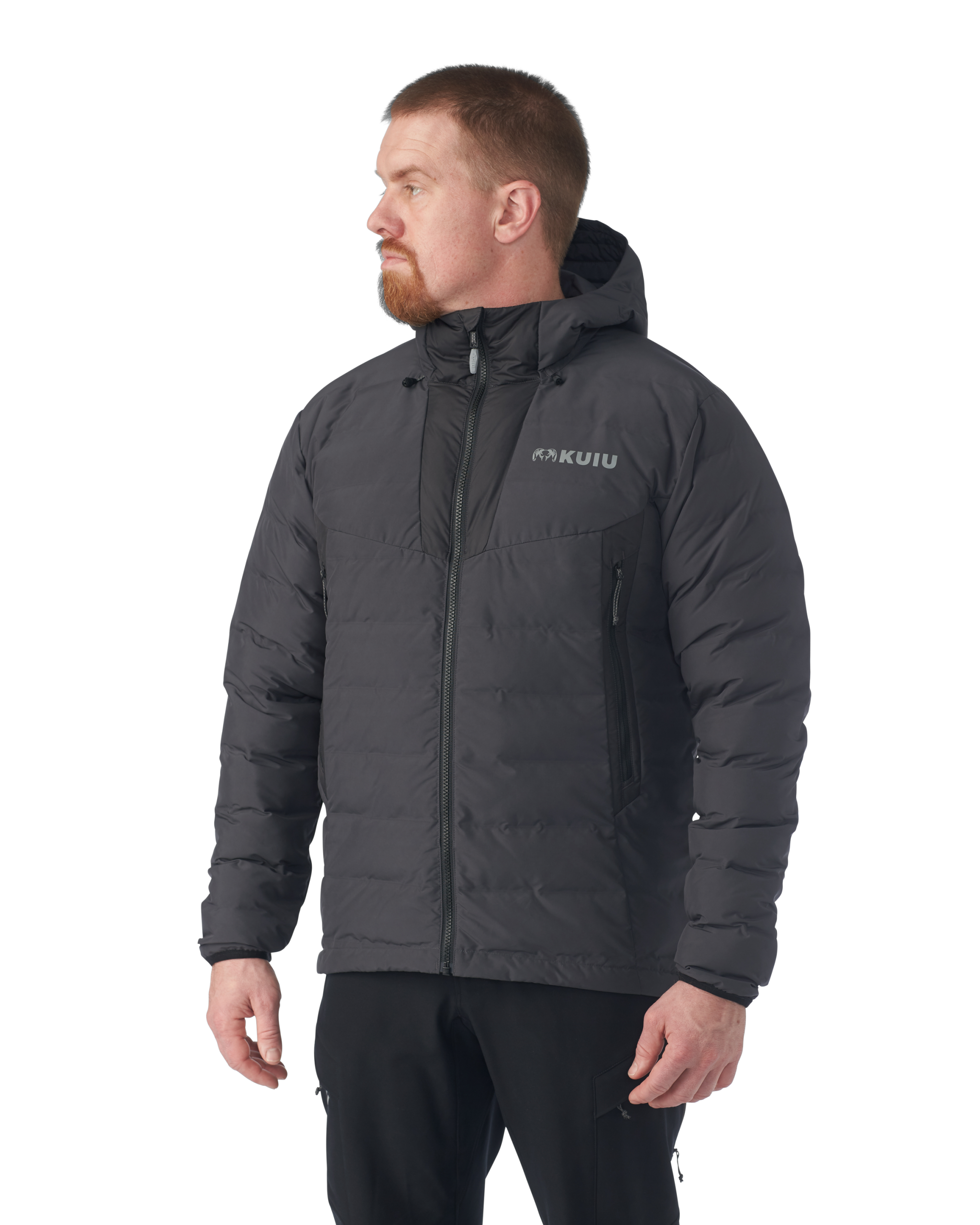 Elements Hooded Jacket | Gunmetal - Image 4