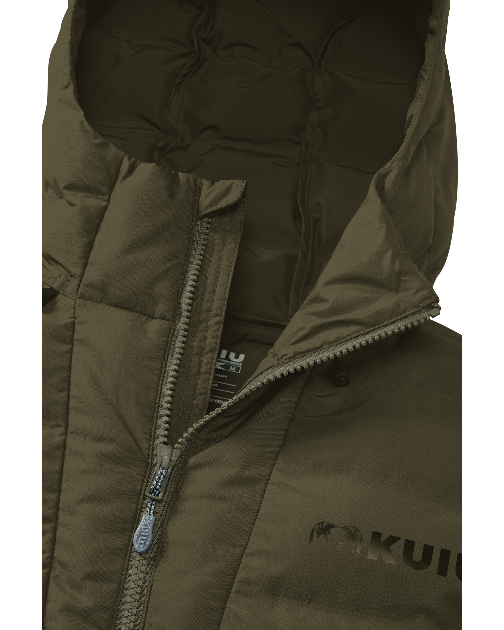 Elements Hooded Jacket | Olive - Image 3