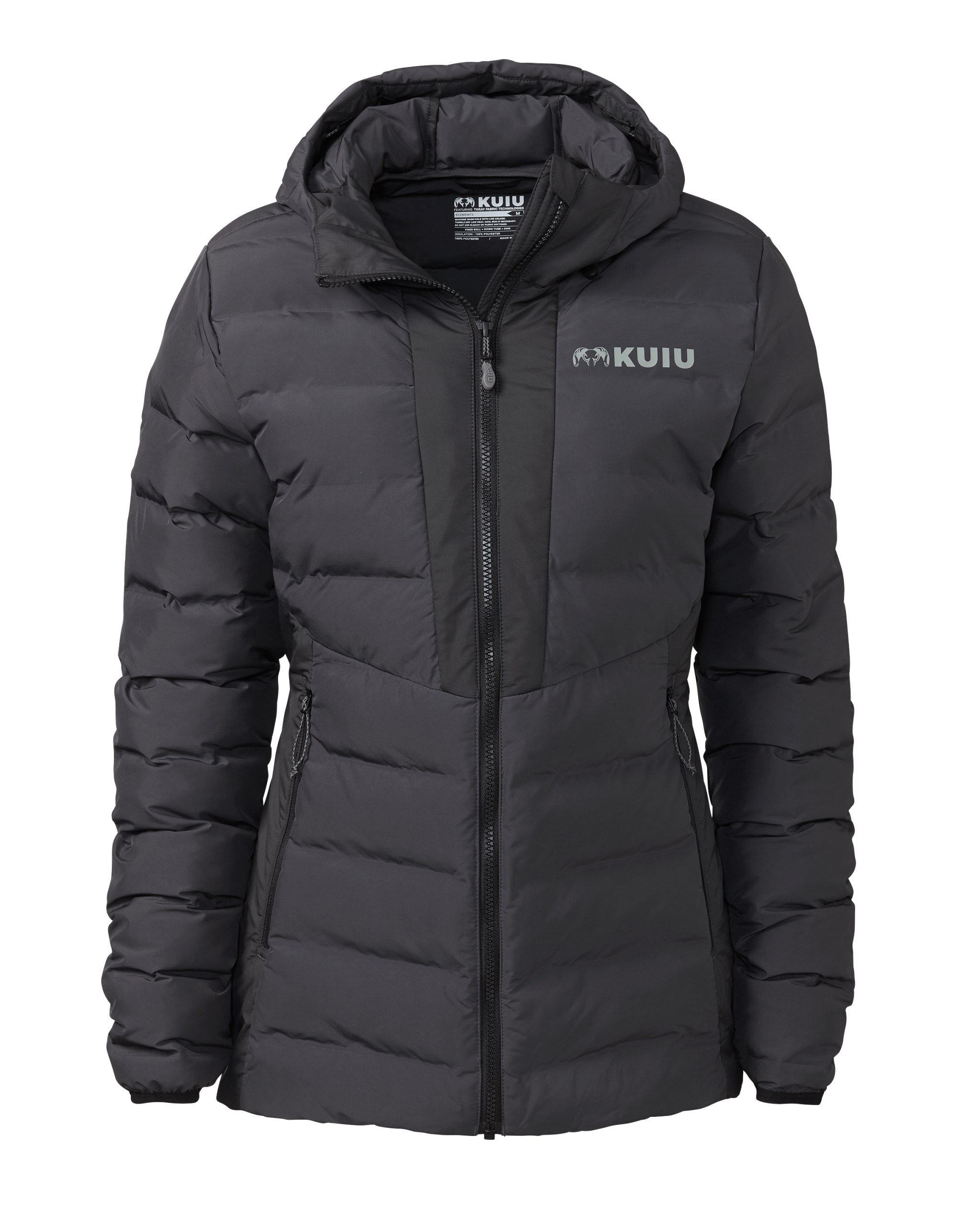 Women's Elements Hooded Jacket | Gunmetal