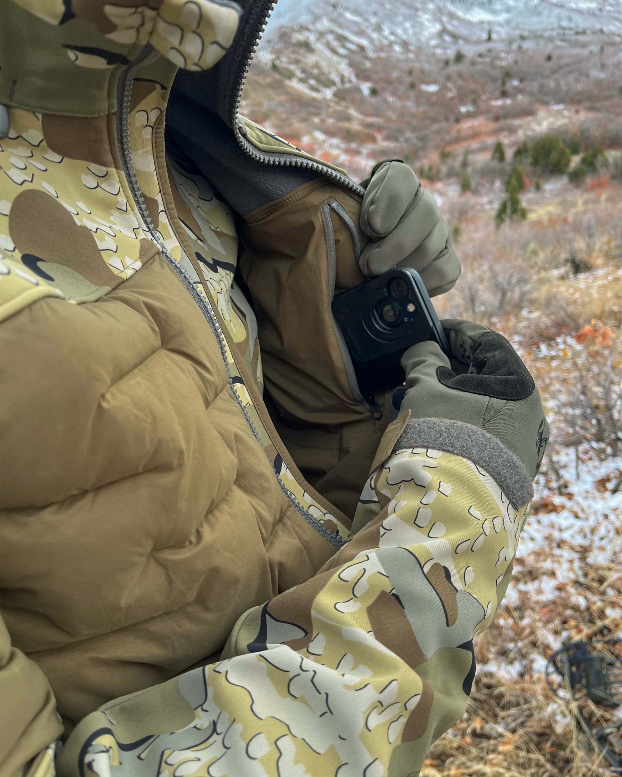 Axis Thermal Hybrid Hooded Jacket | Valo - Image 5