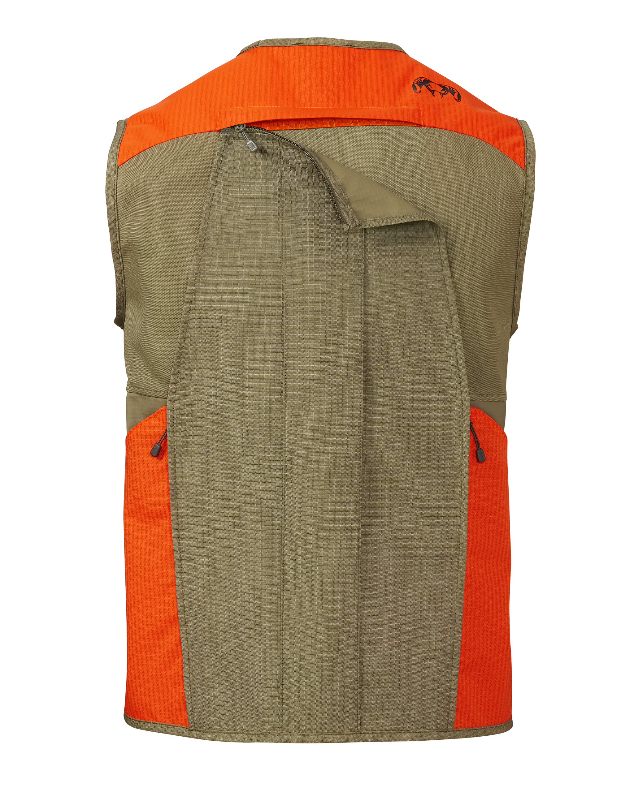 Core Upland Vest | Khaki/Blaze Orange - Image 3