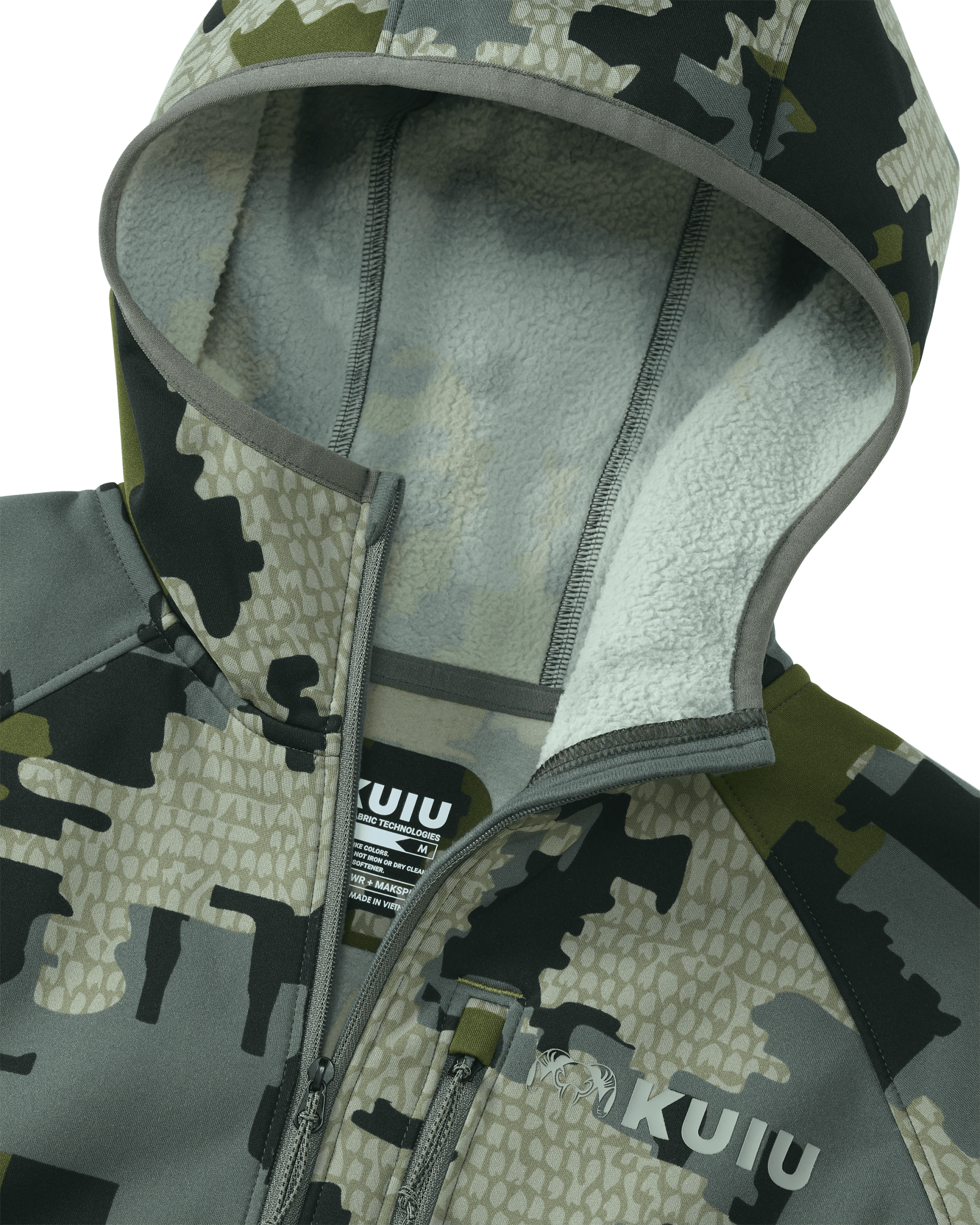 StrongFleece 235 Zip-T Hoodie | Verde - Image 3