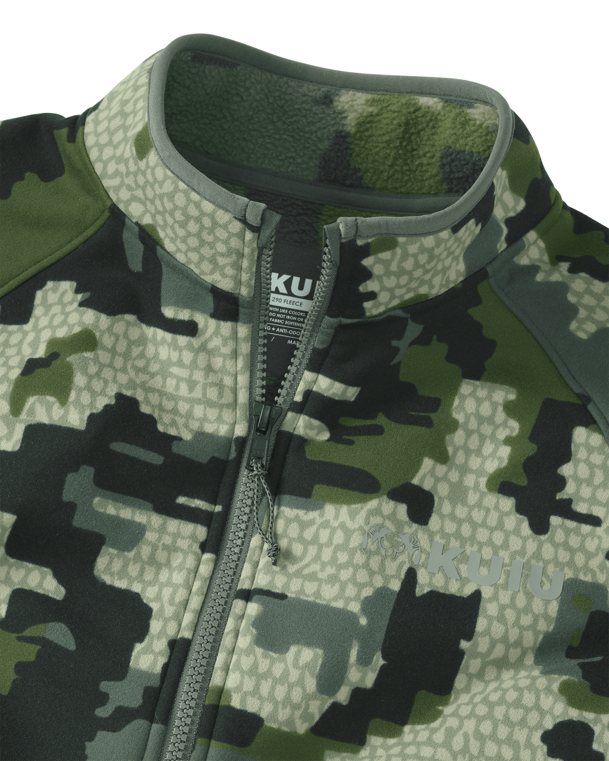 Encounter 290 Fleece Zip-T | Verde - Image 2