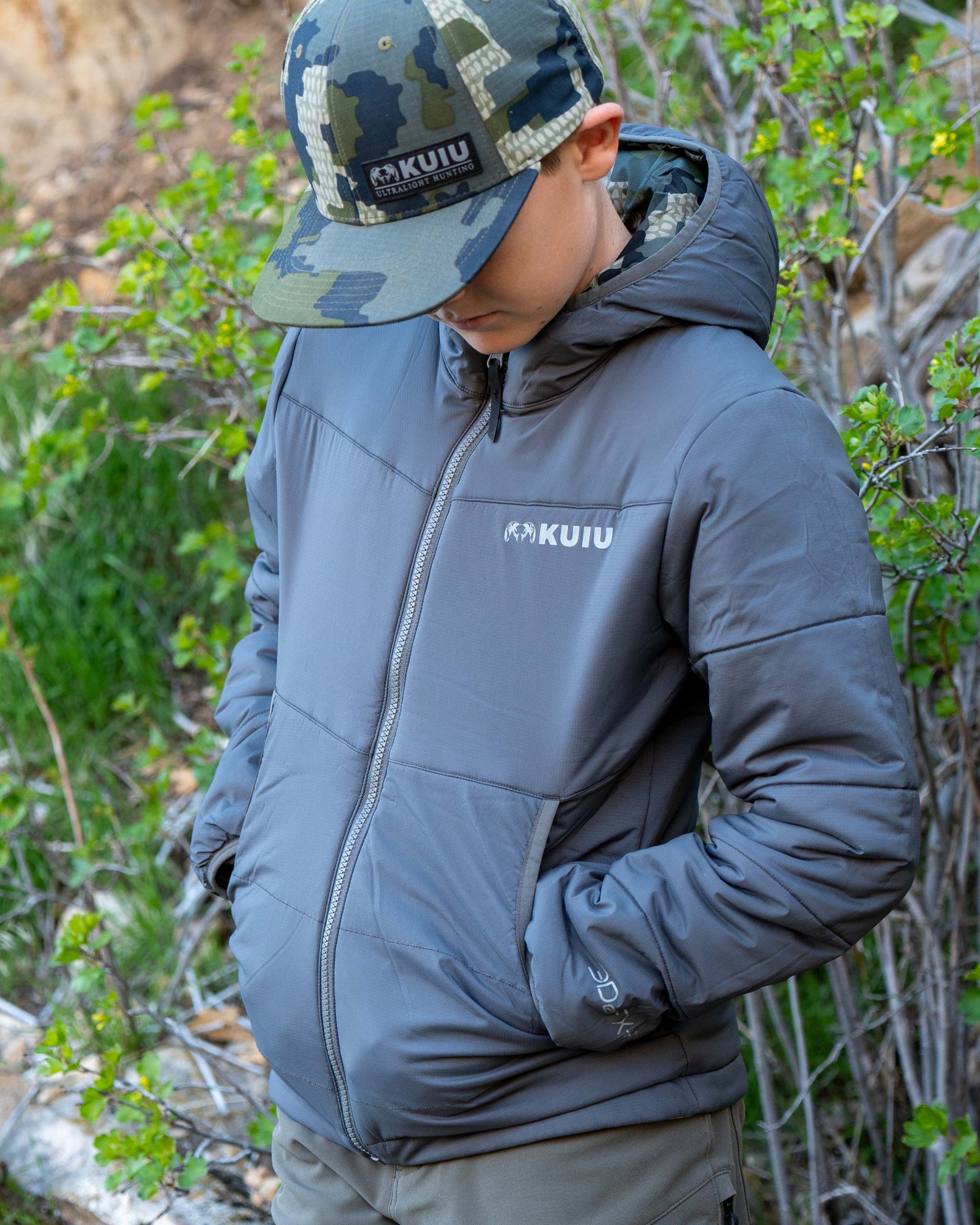 Youth Reversible Versa Jacket | Verde - Image 7