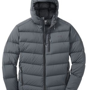 Super Down PRO Hooded Jacket | Gunmetal
