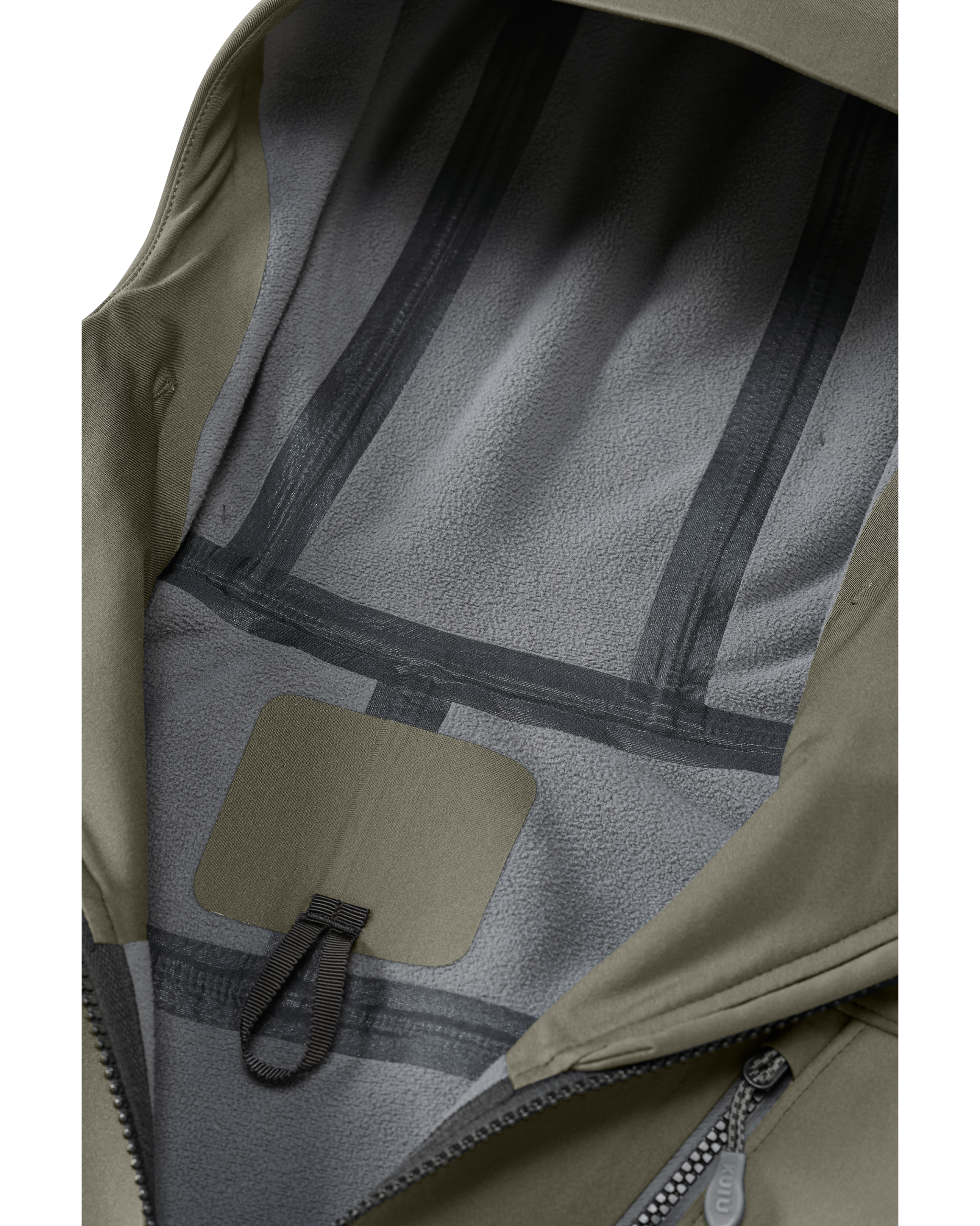 Axis Hybrid Hooded Jacket | Ash - Image 5