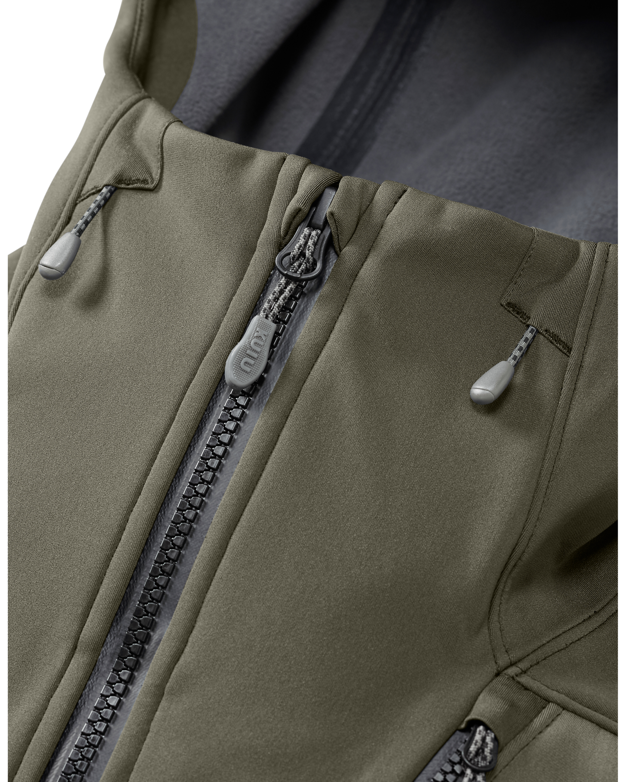 Axis Hybrid Hooded Jacket | Ash - Image 6