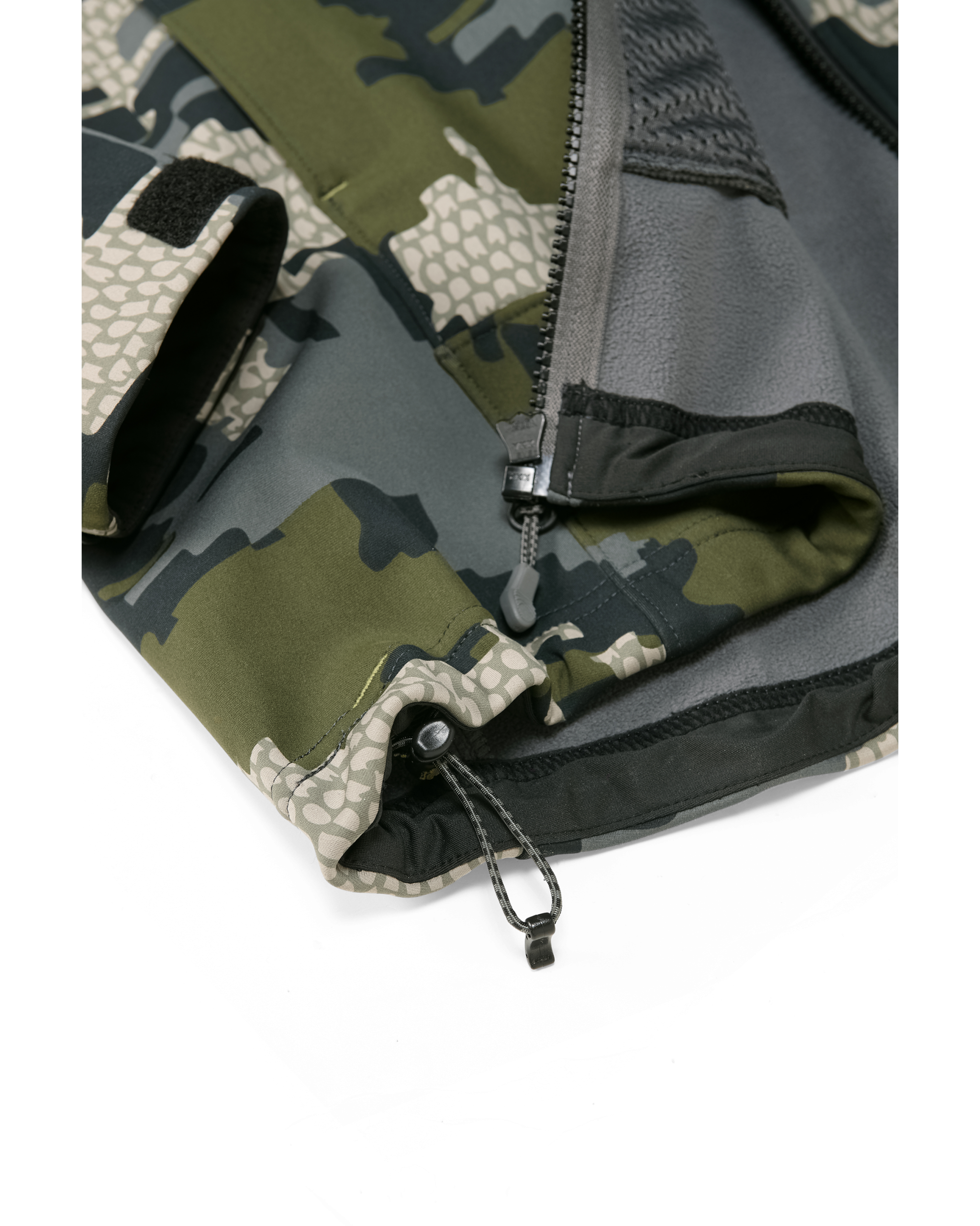 Axis Hybrid Hooded Jacket | Verde - Image 10