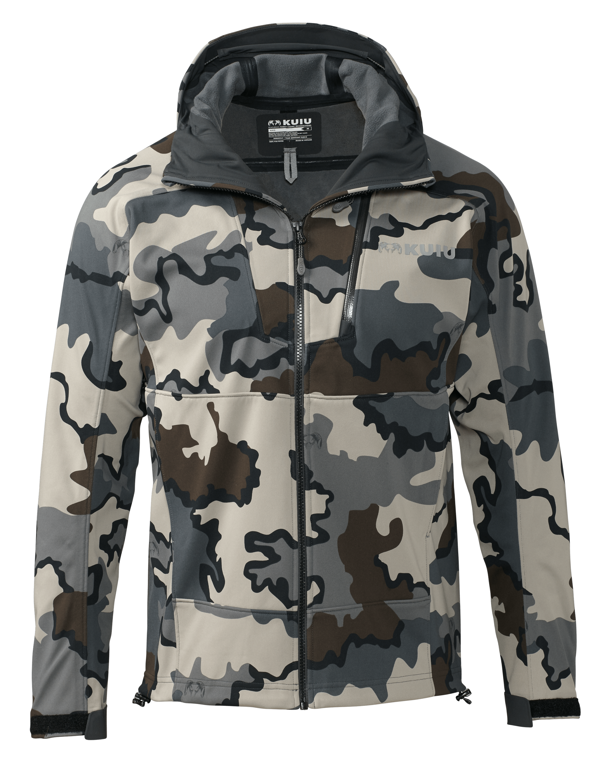 Axis Hybrid Hooded Jacket | Vias