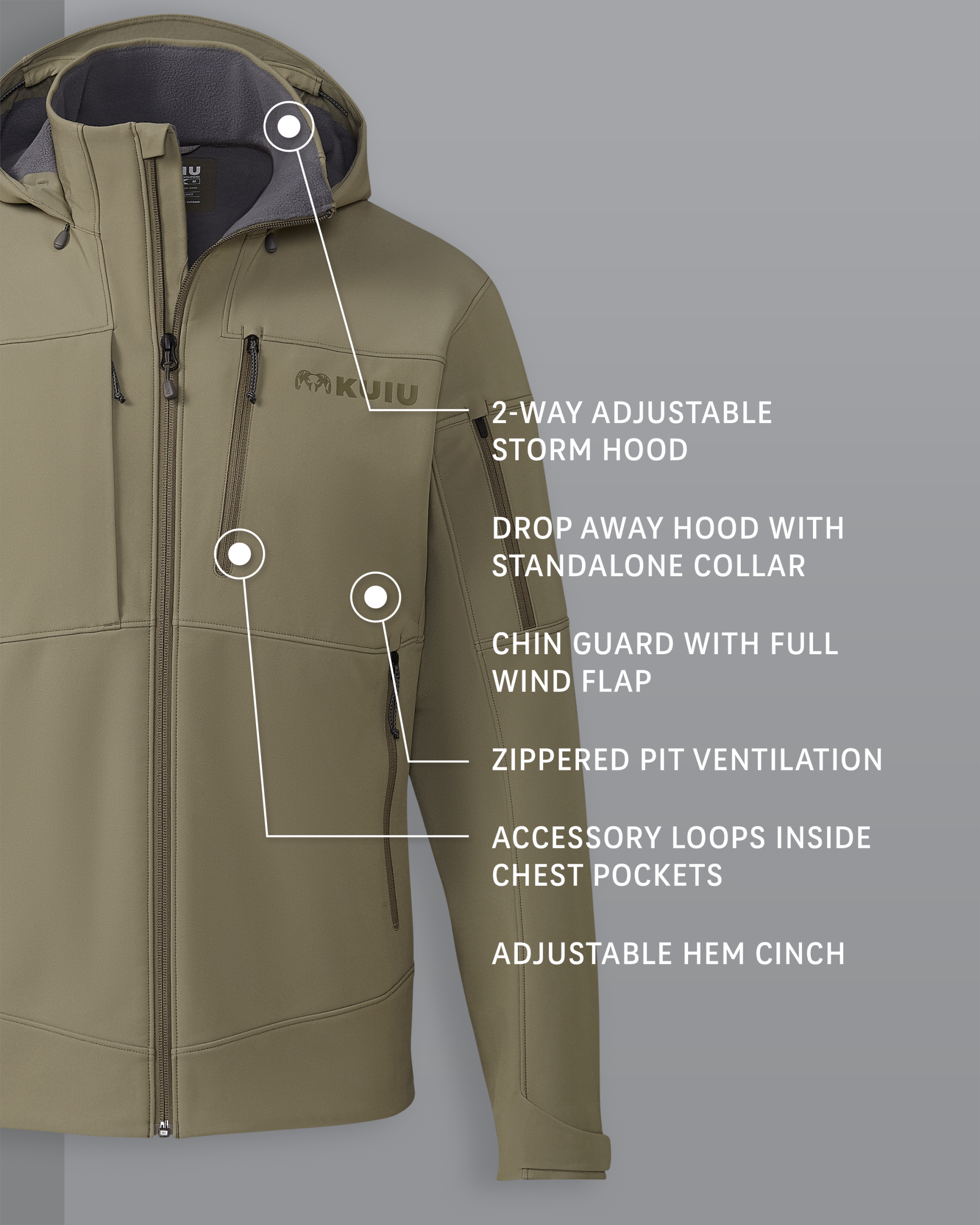 Guide PRO Hooded Jacket | Arctic Shadow - Image 2