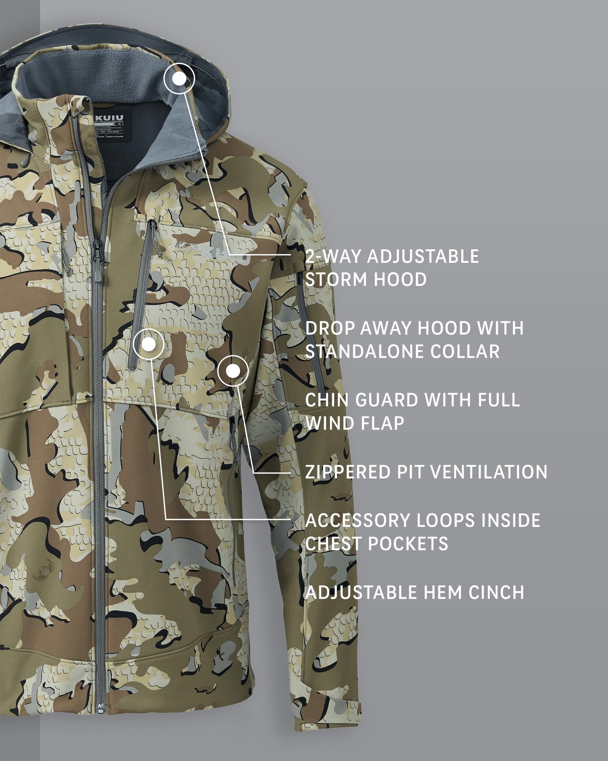 Guide PRO Hooded Jacket | Valo - Image 2