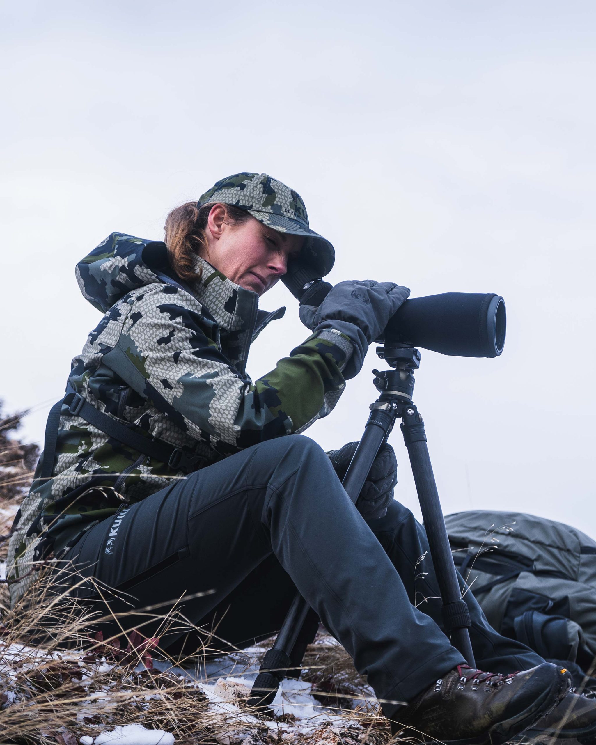 Women's Guide PRO Hooded Jacket | Ash - Image 7