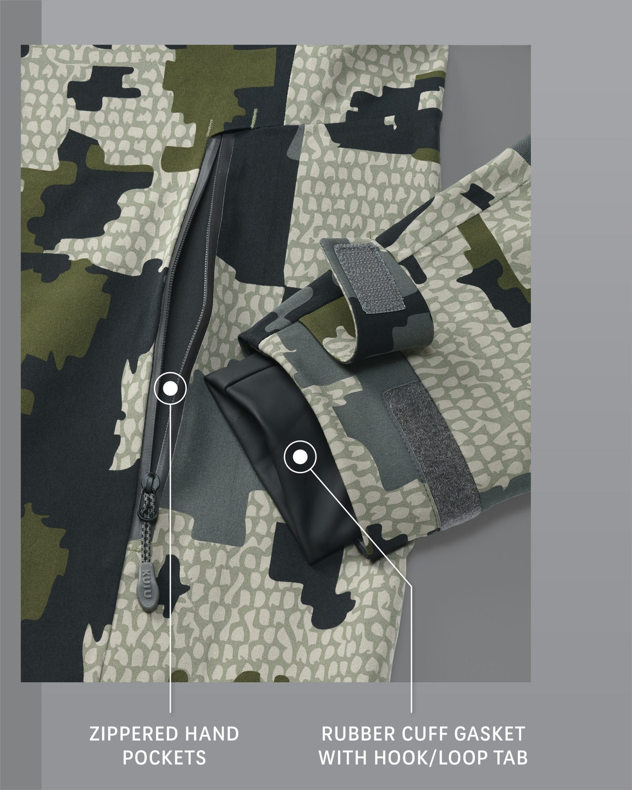 Yukon TR Rain Jacket | Verde - Image 3