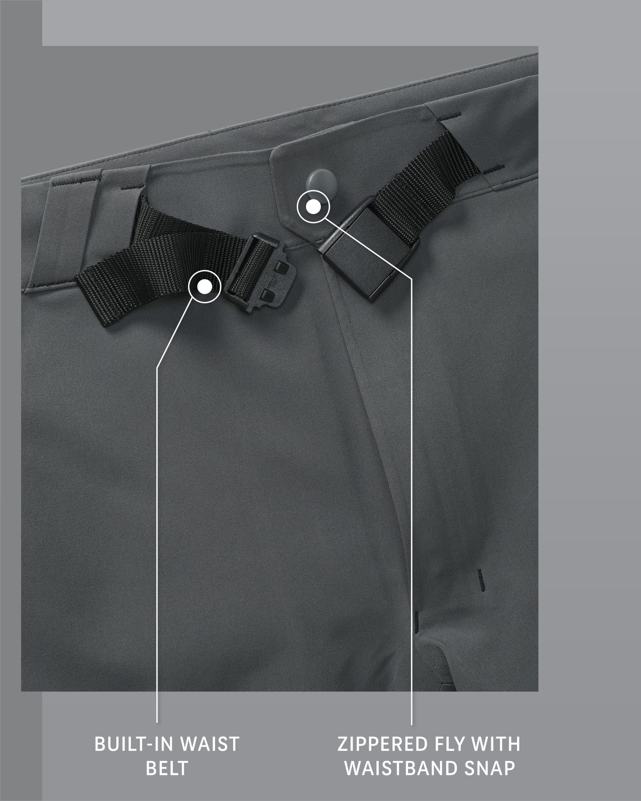 Yukon TR Rain Pant | Gunmetal - Image 3