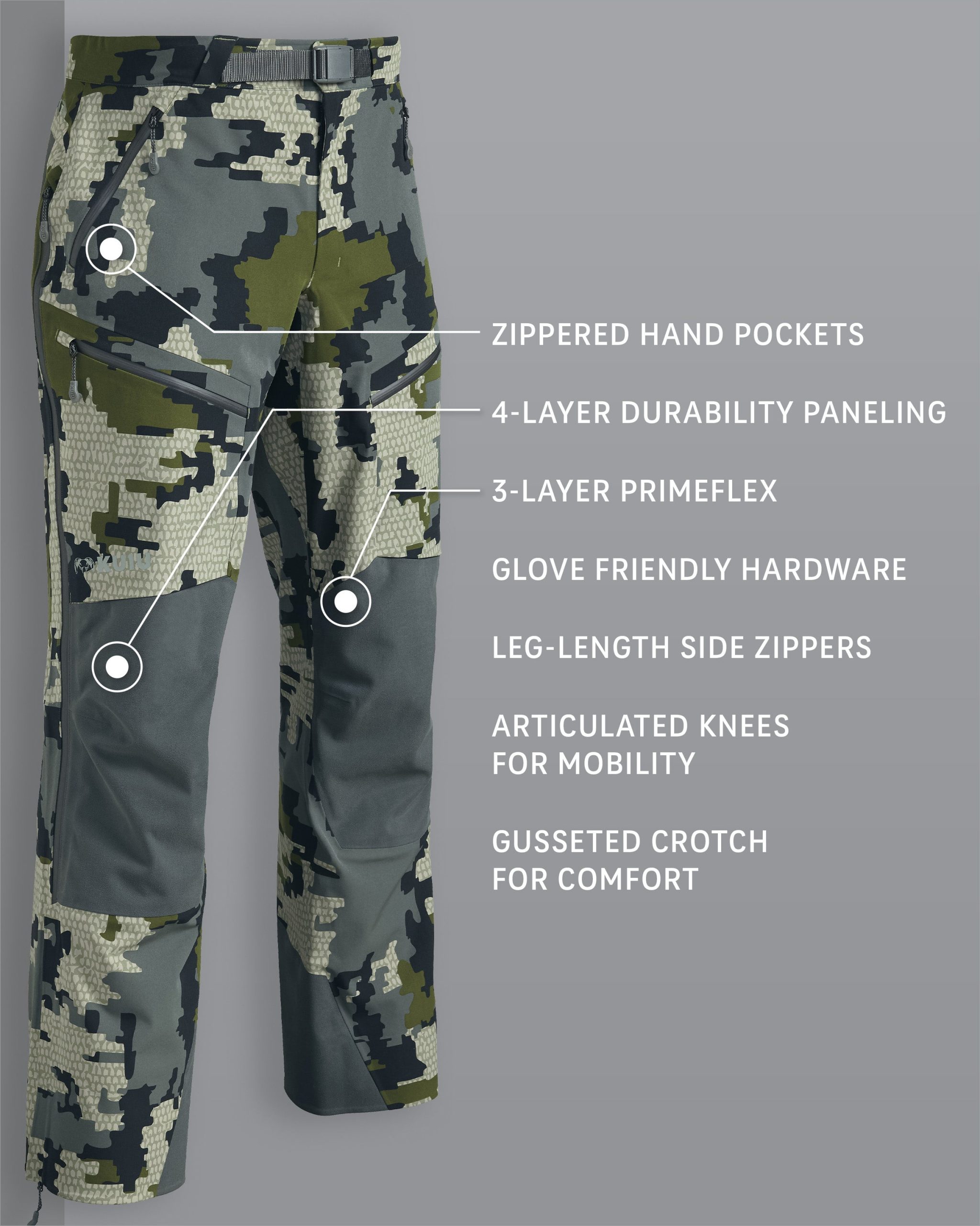 Yukon TR Rain Pant | Verde - Image 2