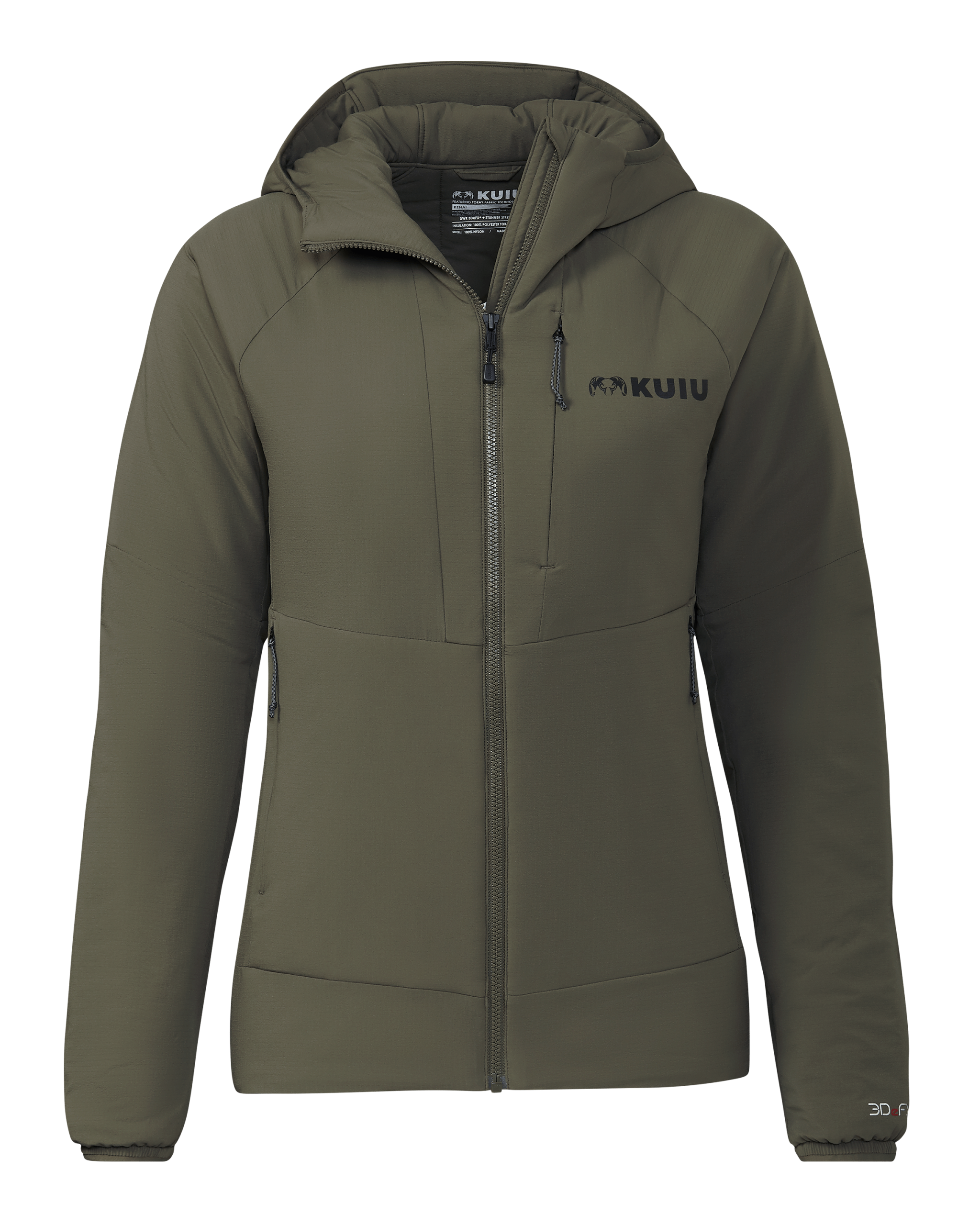 Outlet Women's Kenai Hooded Jacket | Ash