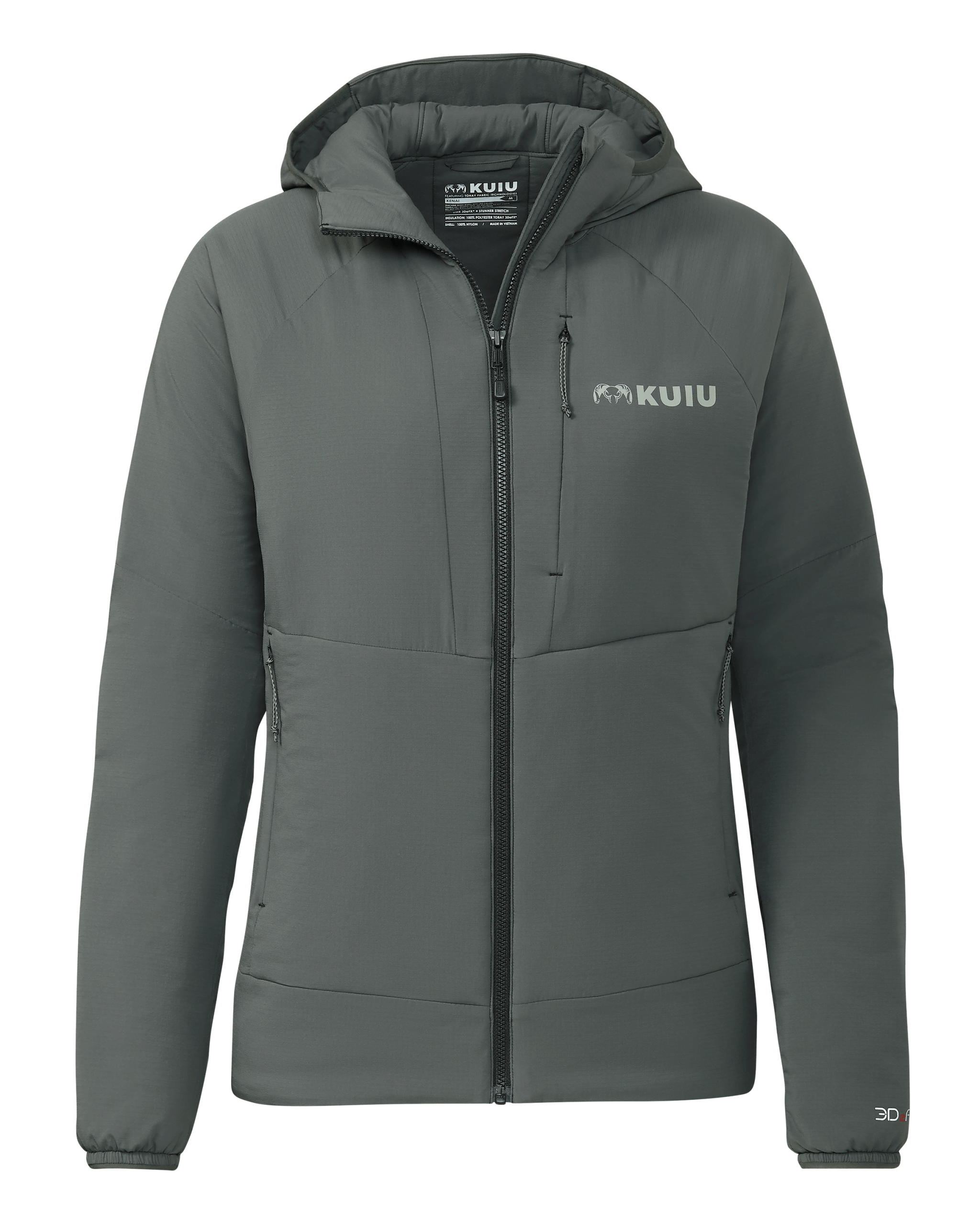Outlet Women's Kenai Hooded Jacket | Gunmetal