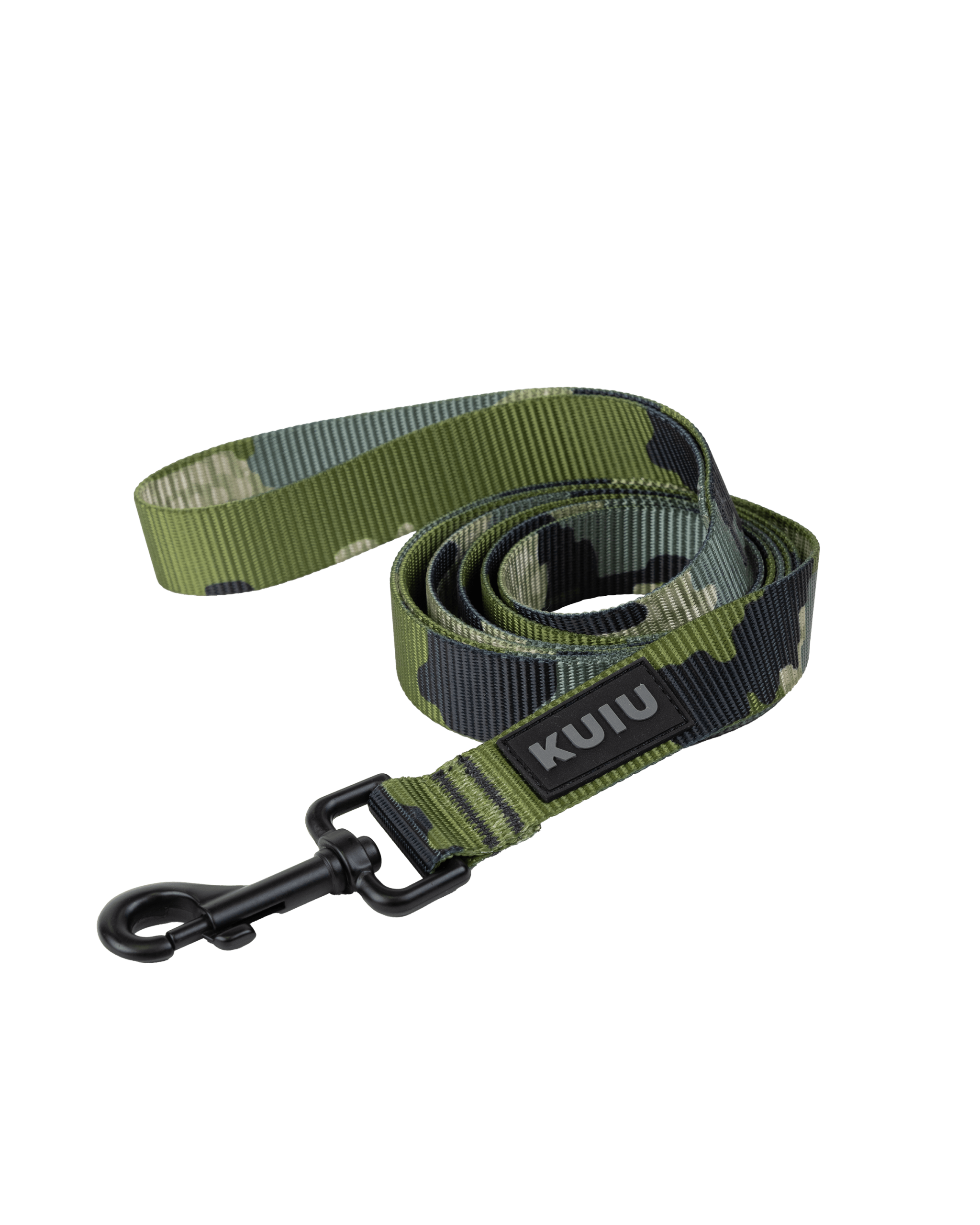 Camo Webbing Dog Leash | Verde