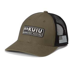 KUIU Ultralight Hunting Patch Hat | Loden/Black