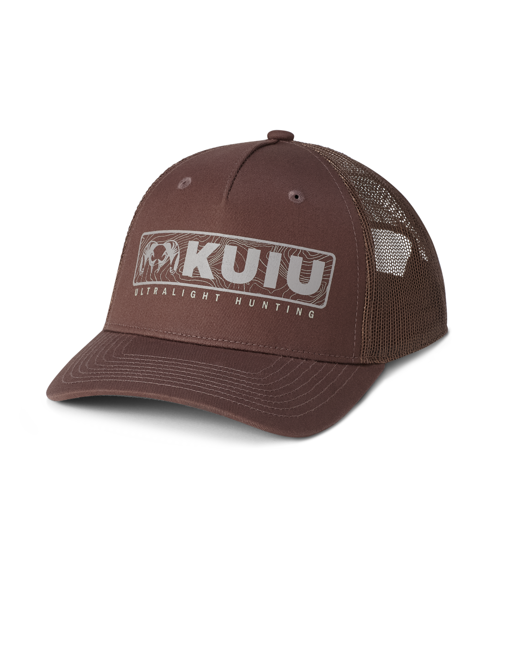 KUIU Block Topo Hat | Brown