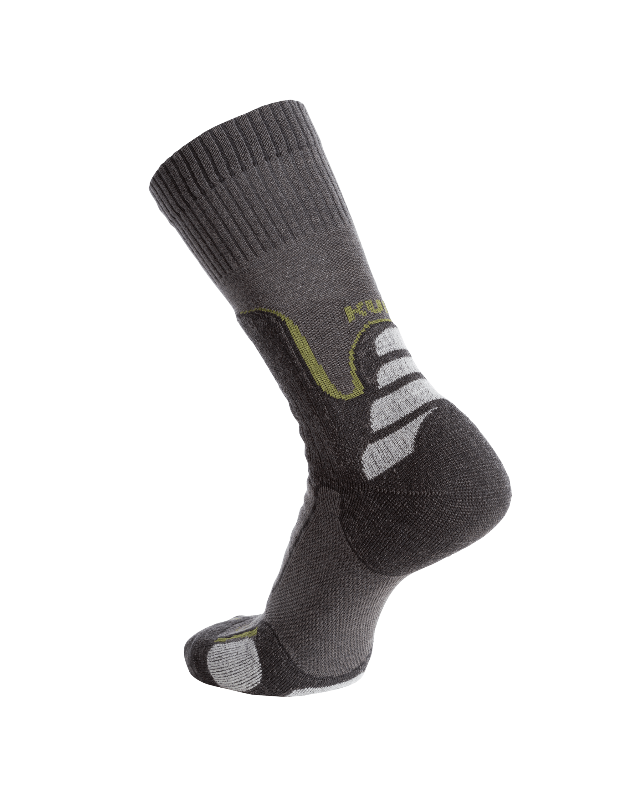 ULTRA Merino Midweight Mountain Sock | Grey Green - Image 2