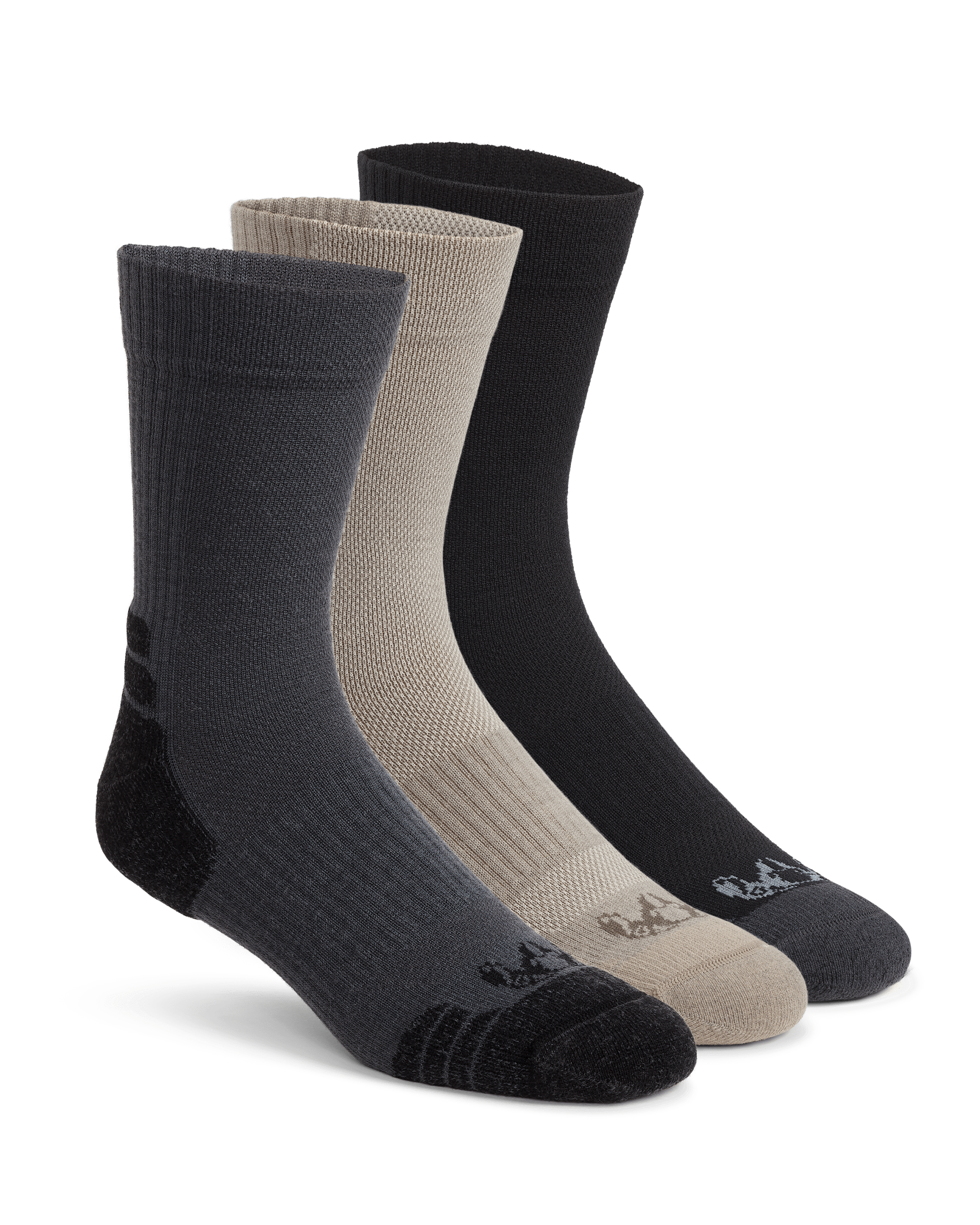 Merino Lightweight Performance Sock 3-Pair Pack | Multi