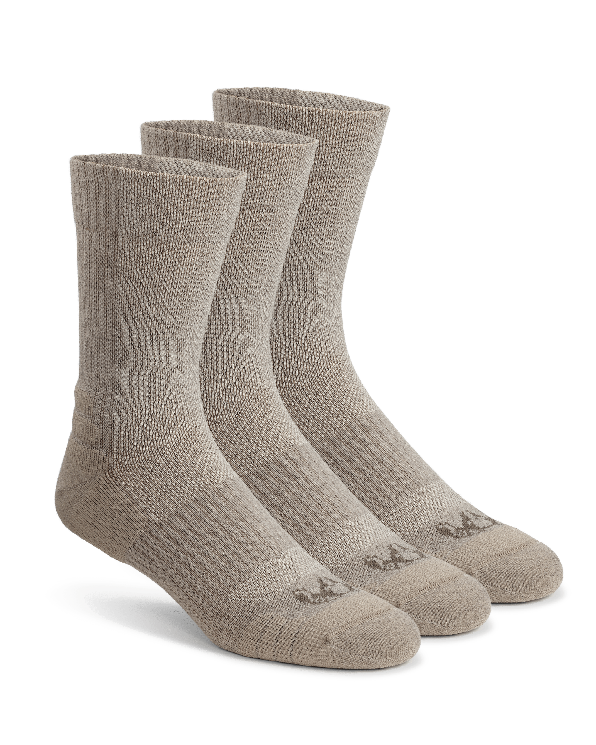 Merino Lightweight Performance Sock 3-Pair Pack | Khaki