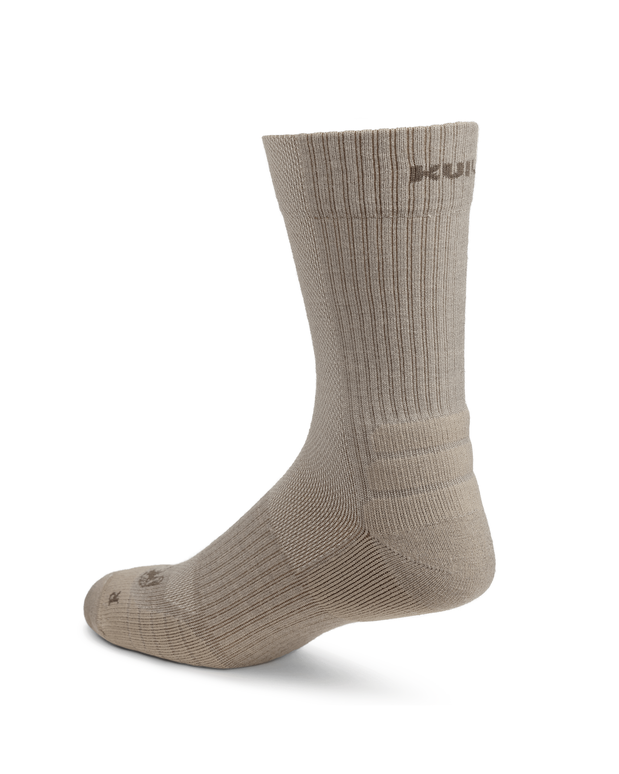 Merino Lightweight Performance Sock | Khaki - Image 2