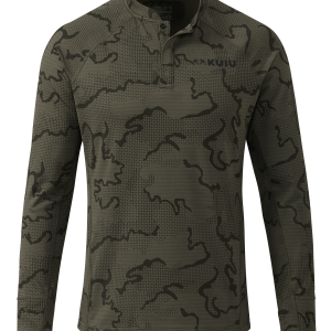 Ridgepoint Fleece Henley | Ash Tonal