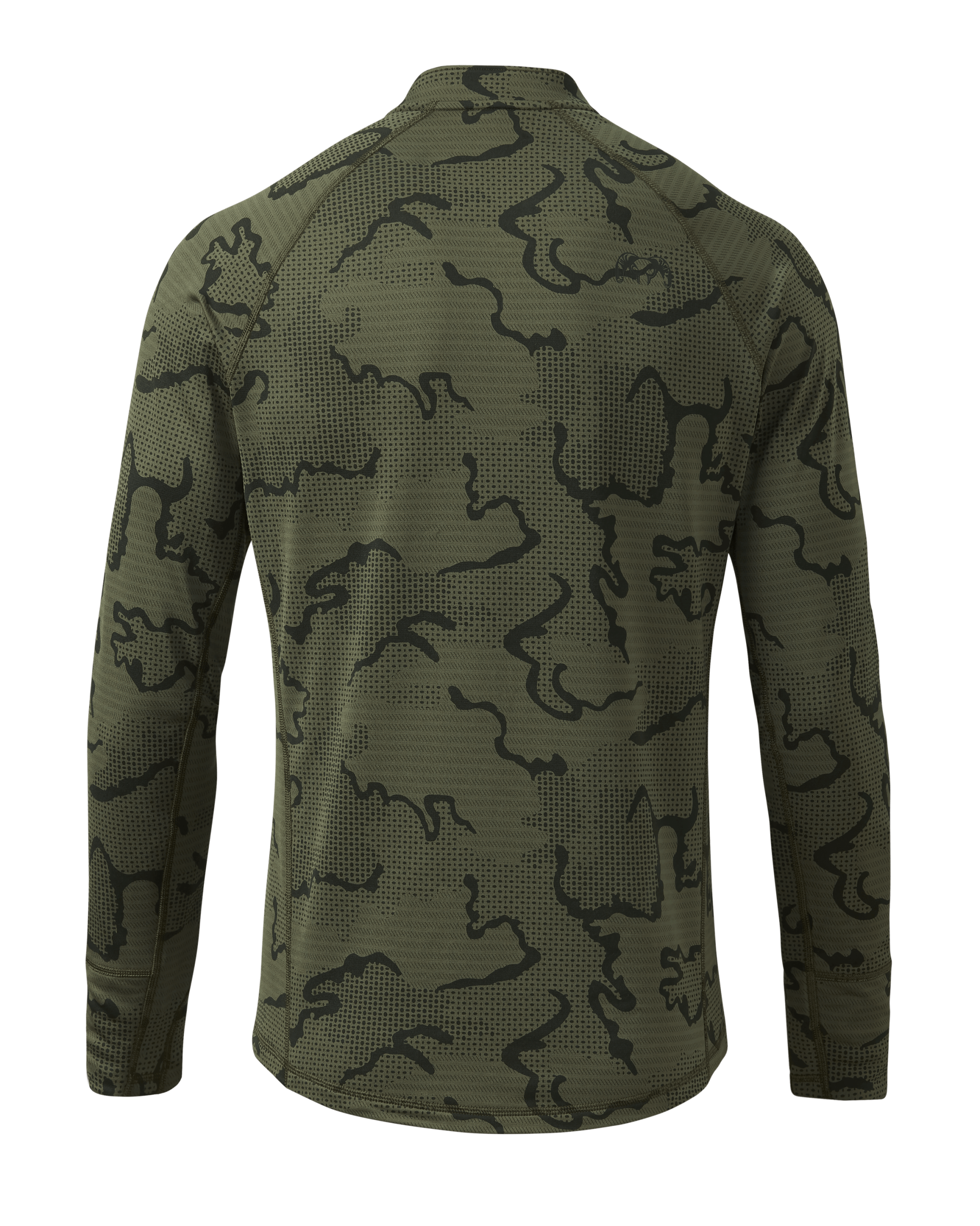 Ridgepoint Fleece Henley | Olive Tonal - Image 2