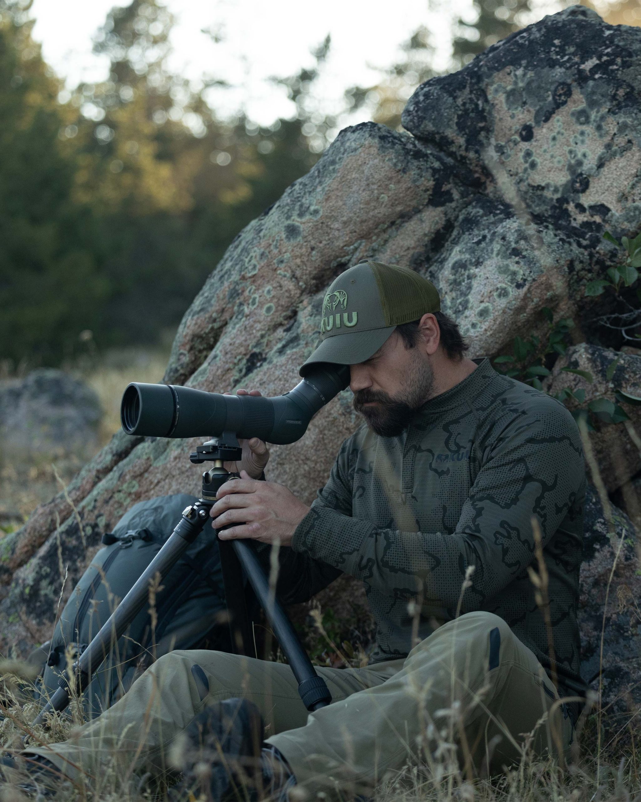 Ridgepoint Fleece Henley | Coyote Brown Tonal - Image 7