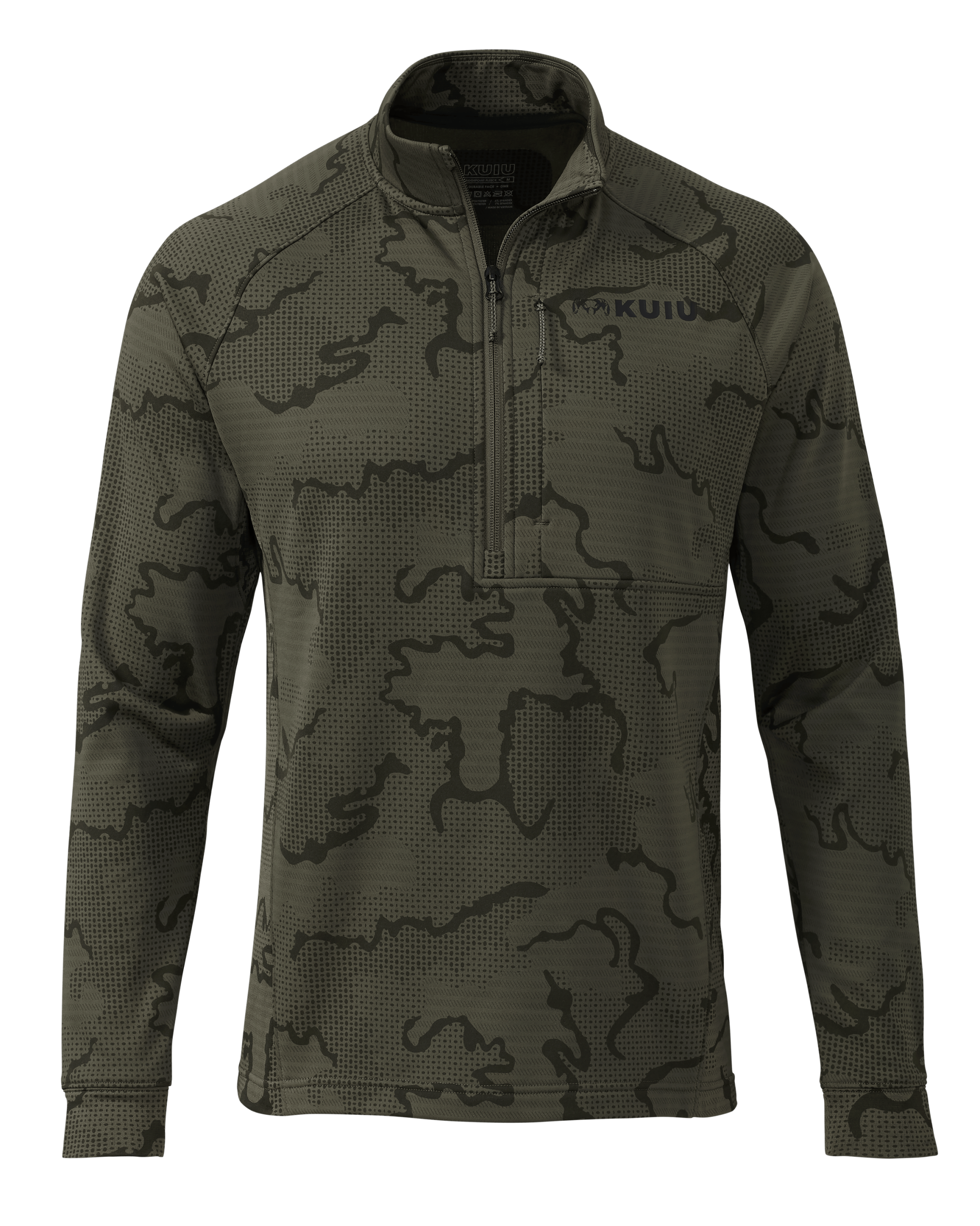 Ridgepoint Fleece Zip-T | Ash Tonal