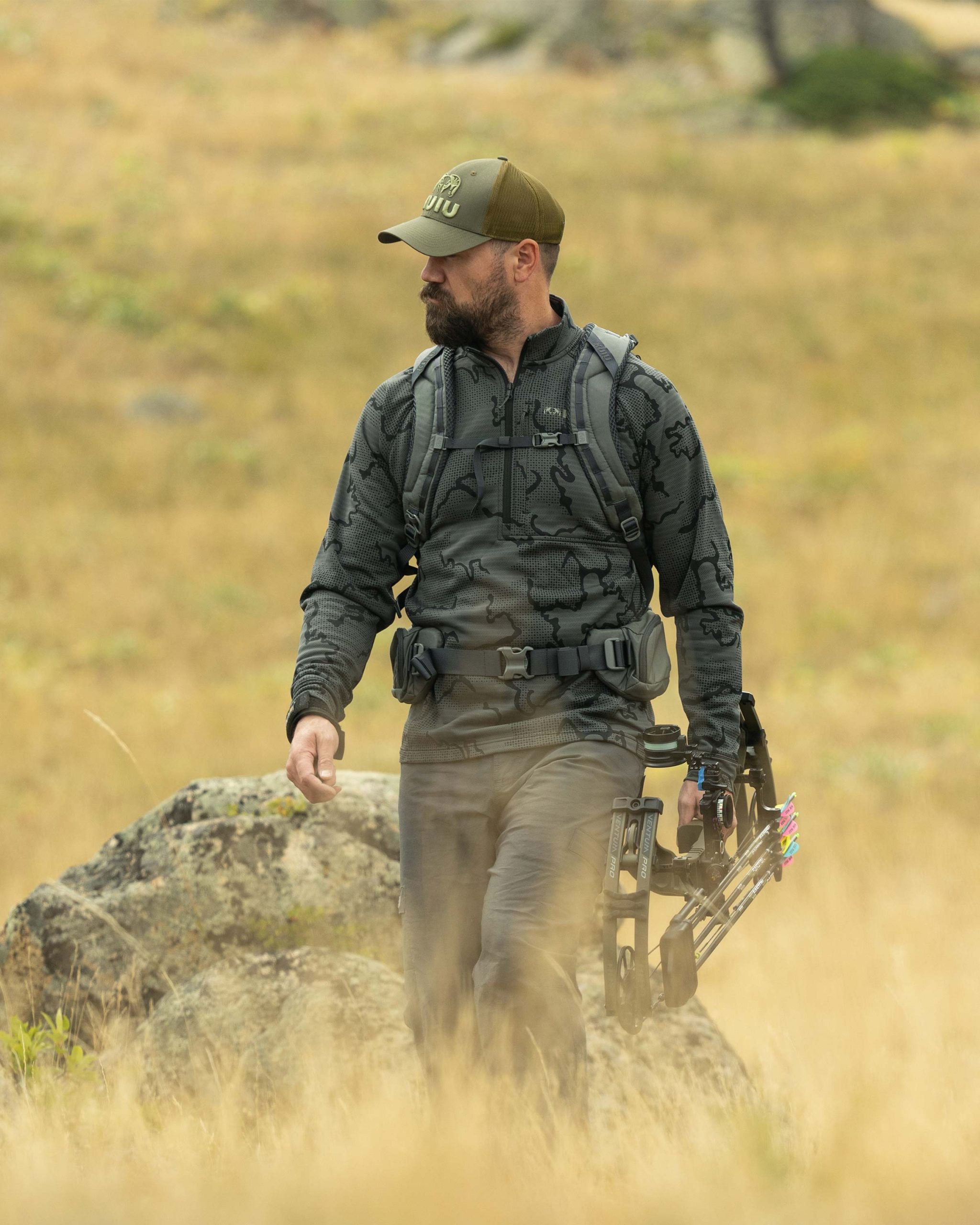 Ridgepoint Fleece Zip-T | Coyote Brown Tonal - Image 4