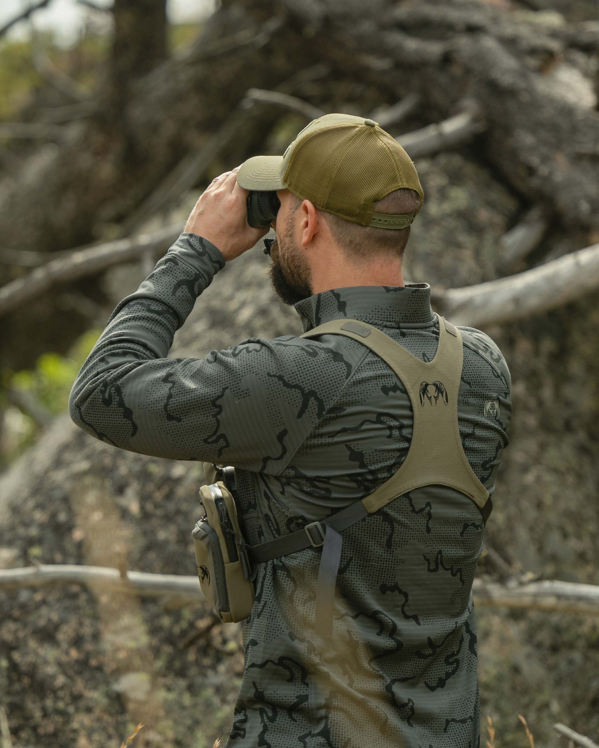 Ridgepoint Fleece Zip-T | Olive Tonal - Image 5