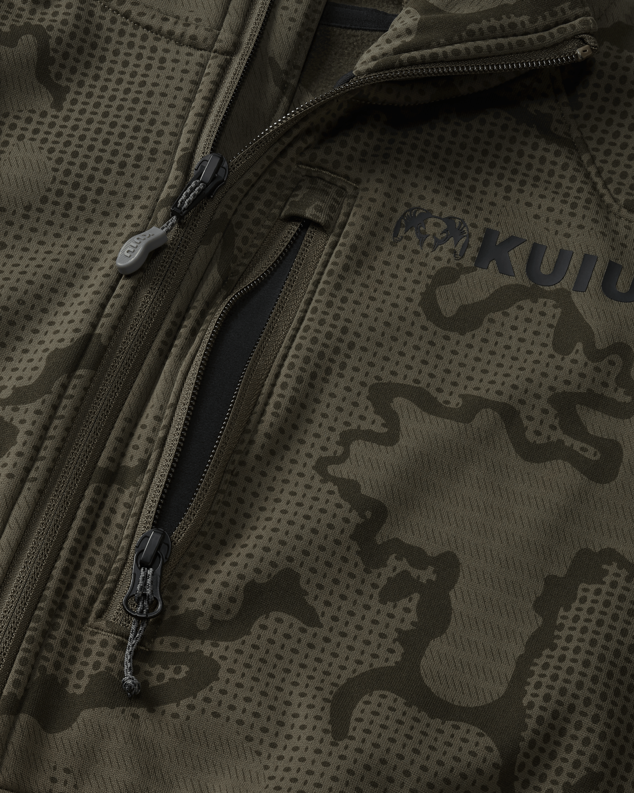 Ridgepoint Fleece Hoodie | Ash Tonal - Image 3