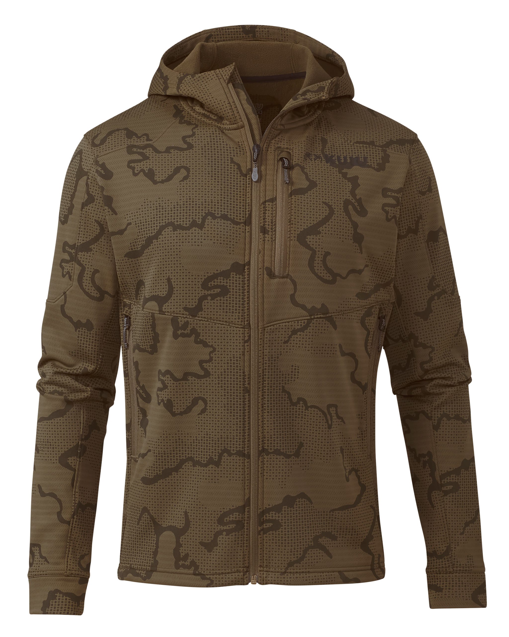 Ridgepoint Fleece Hoodie | Coyote Brown Tonal