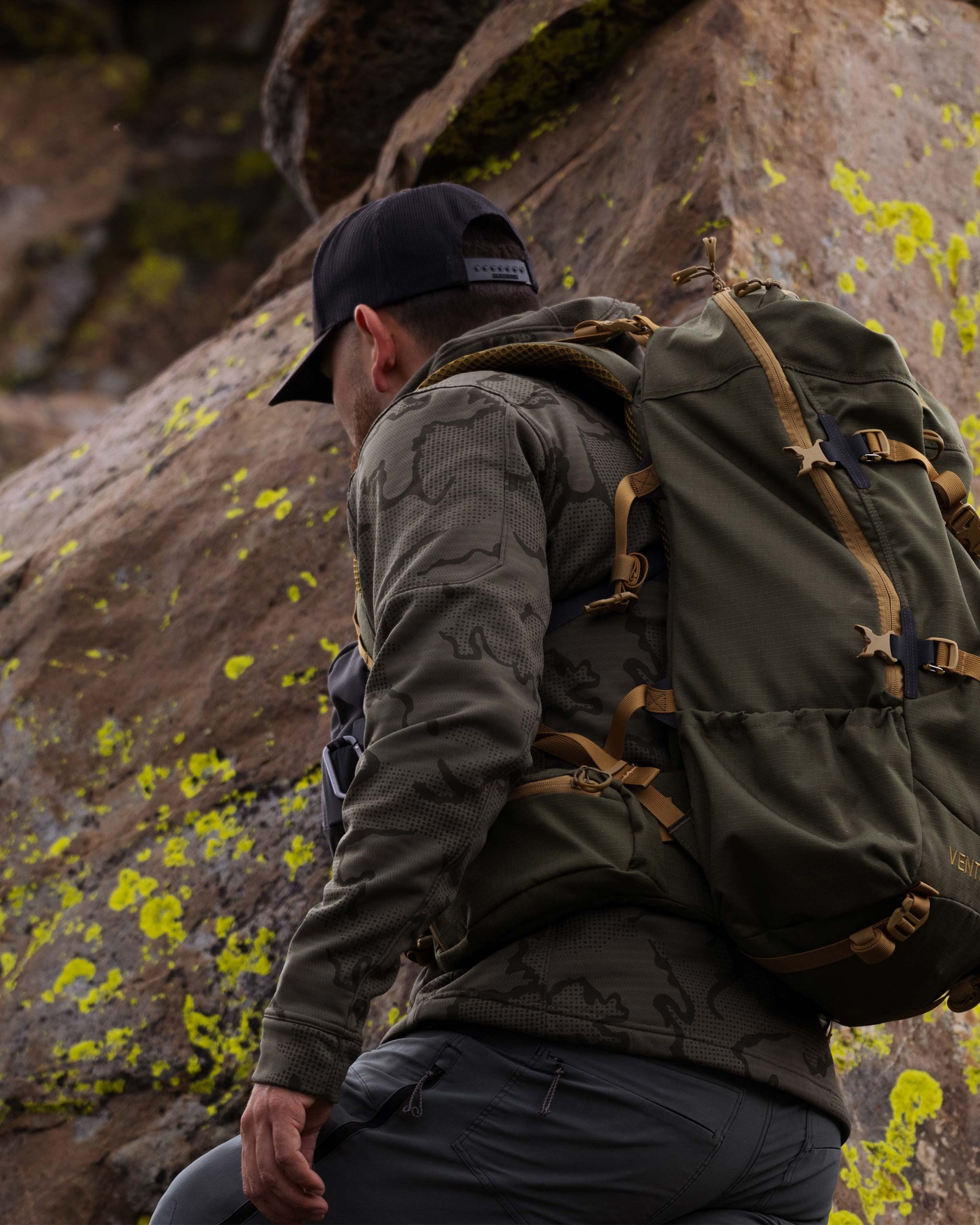 Ridgepoint Fleece Hoodie | Coyote Brown Tonal - Image 6